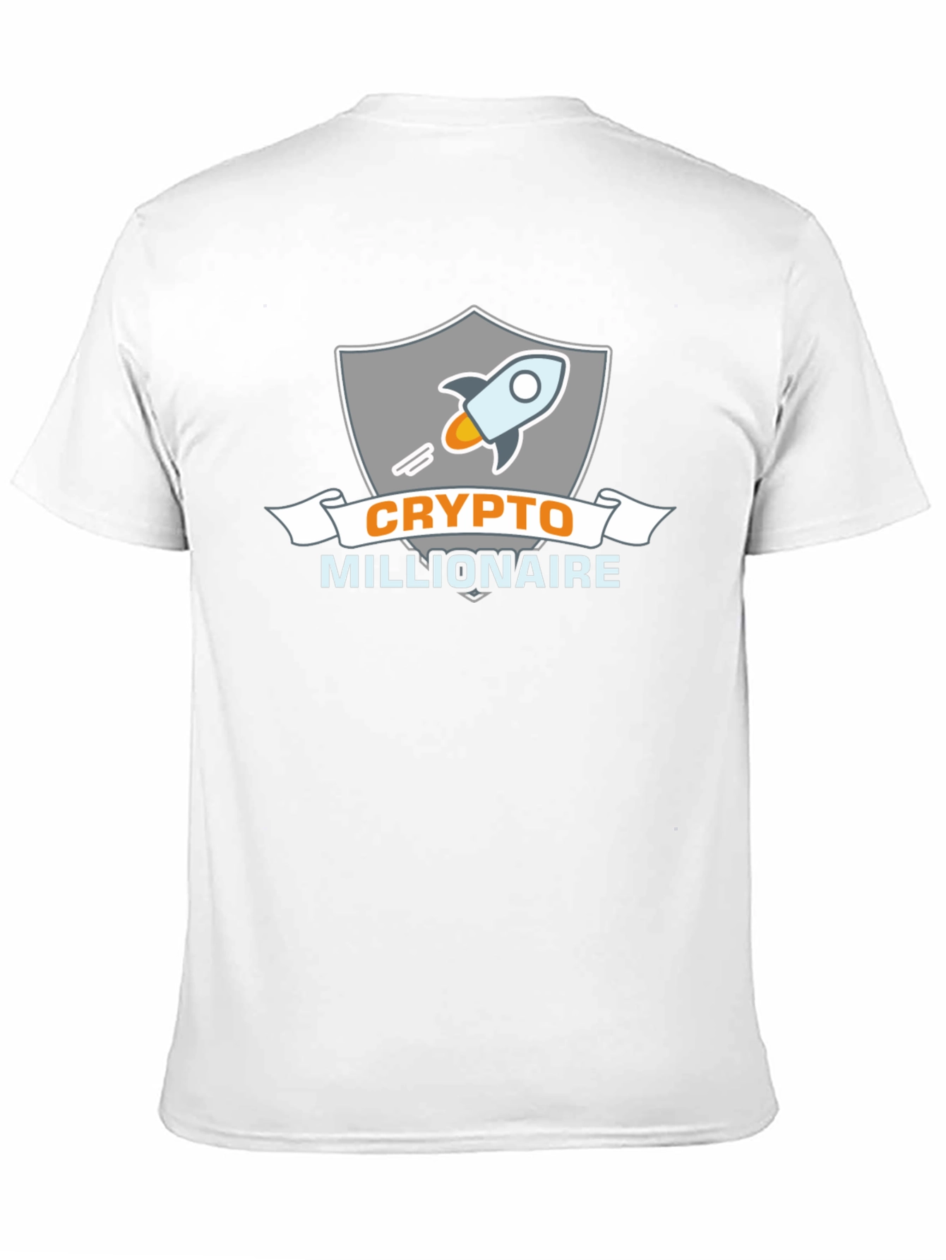 Crypto Millionaire Black T-Shirt