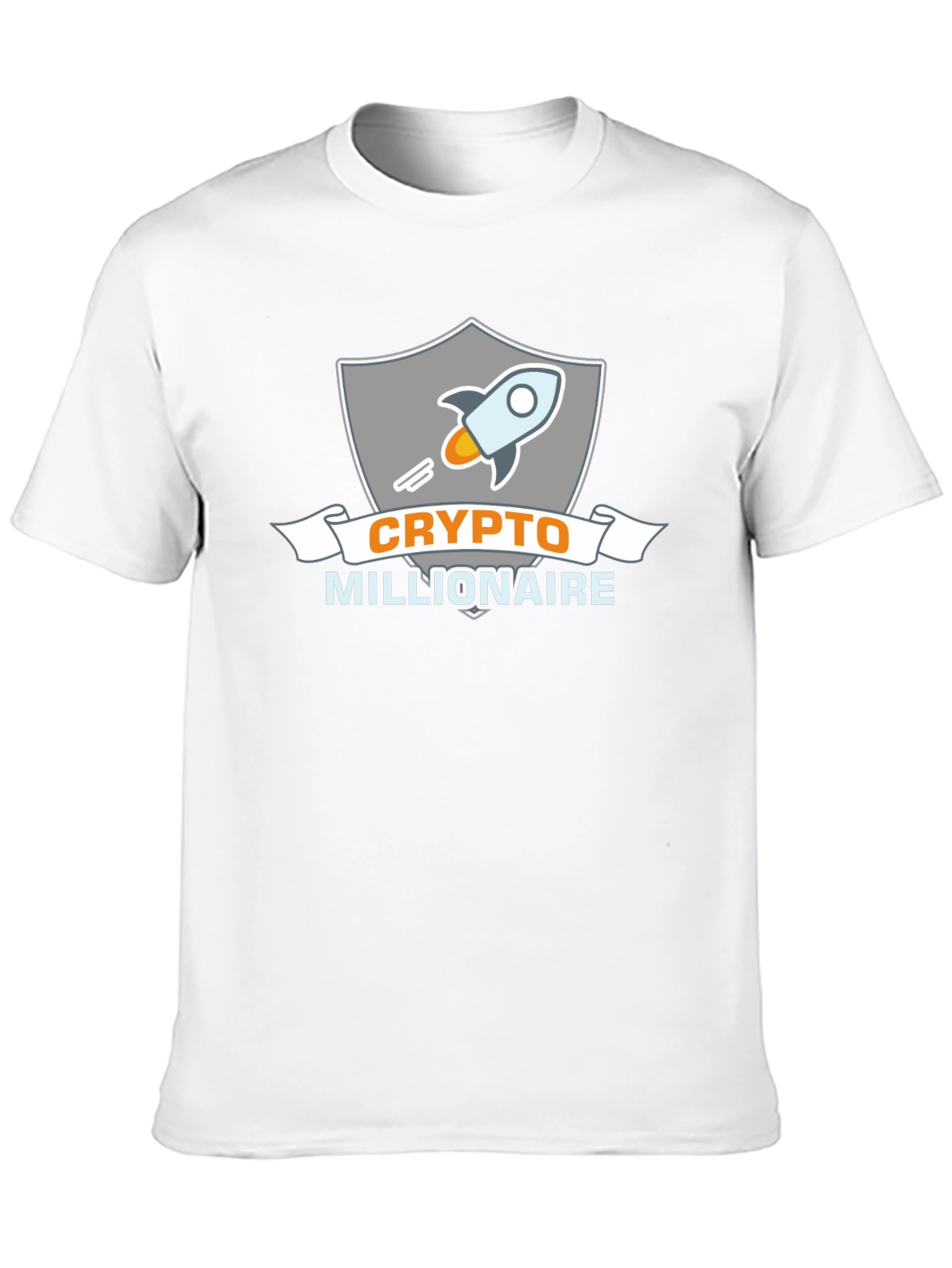 Crypto Millionaire Black T-Shirt