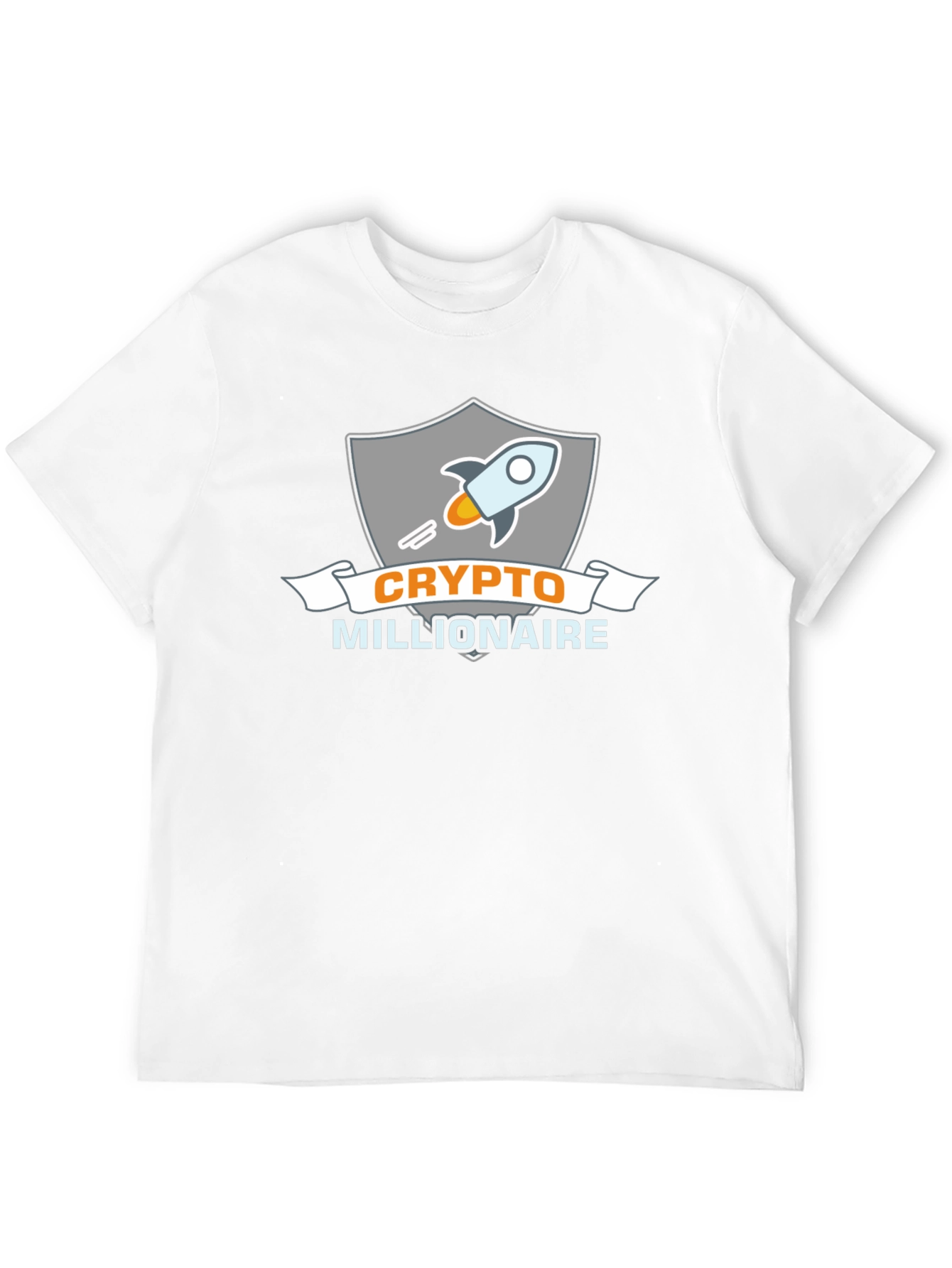 Crypto Millionaire Black T-Shirt