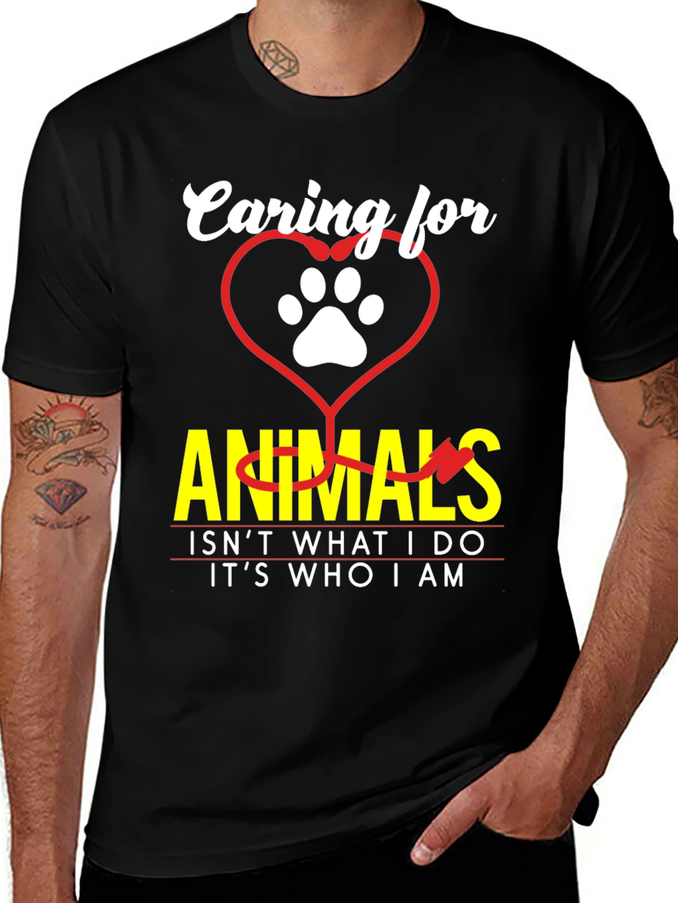 Caring For Animals T-Shirt
