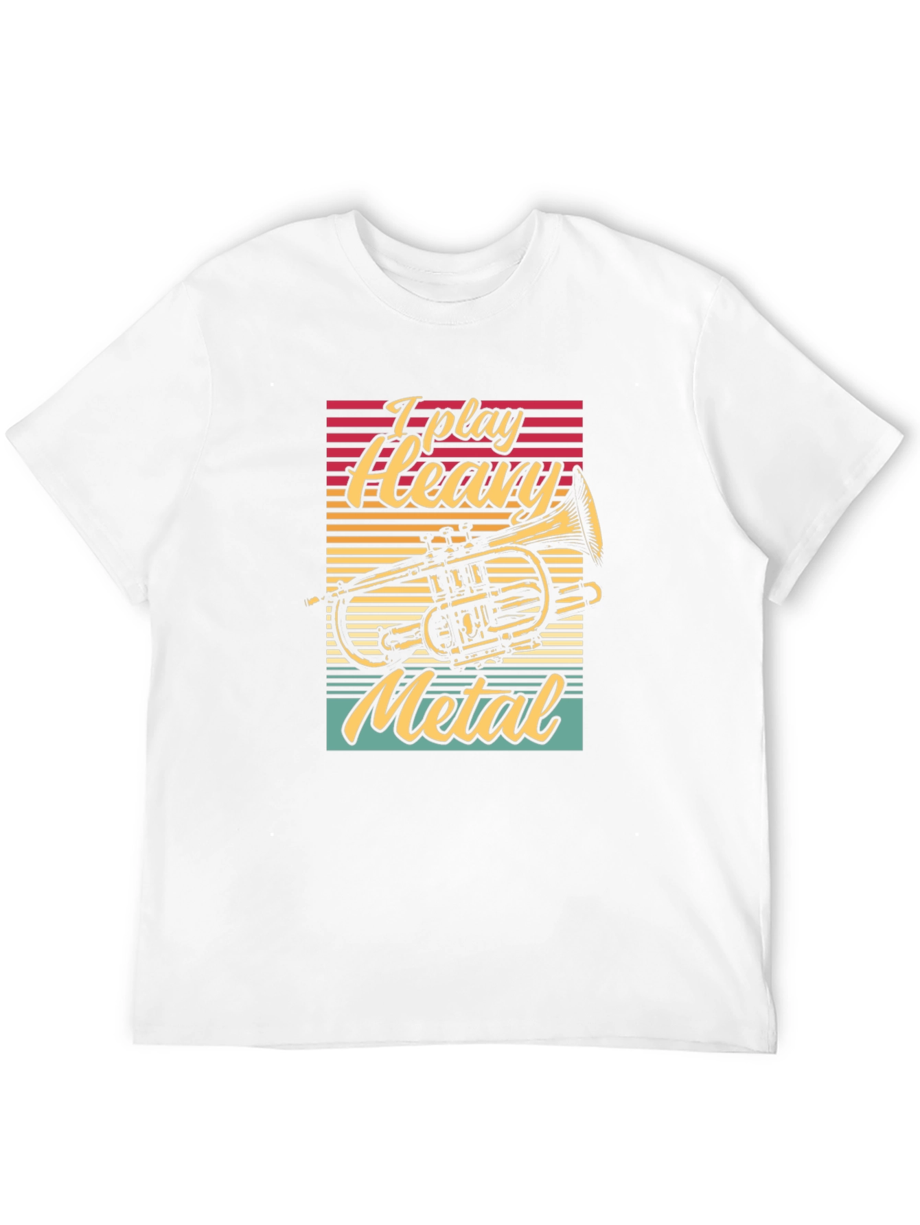 I Play Heavy Metal T-Shirt Music Lover Tee