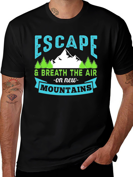 Escape to the Mountains Graphic T-Shirt