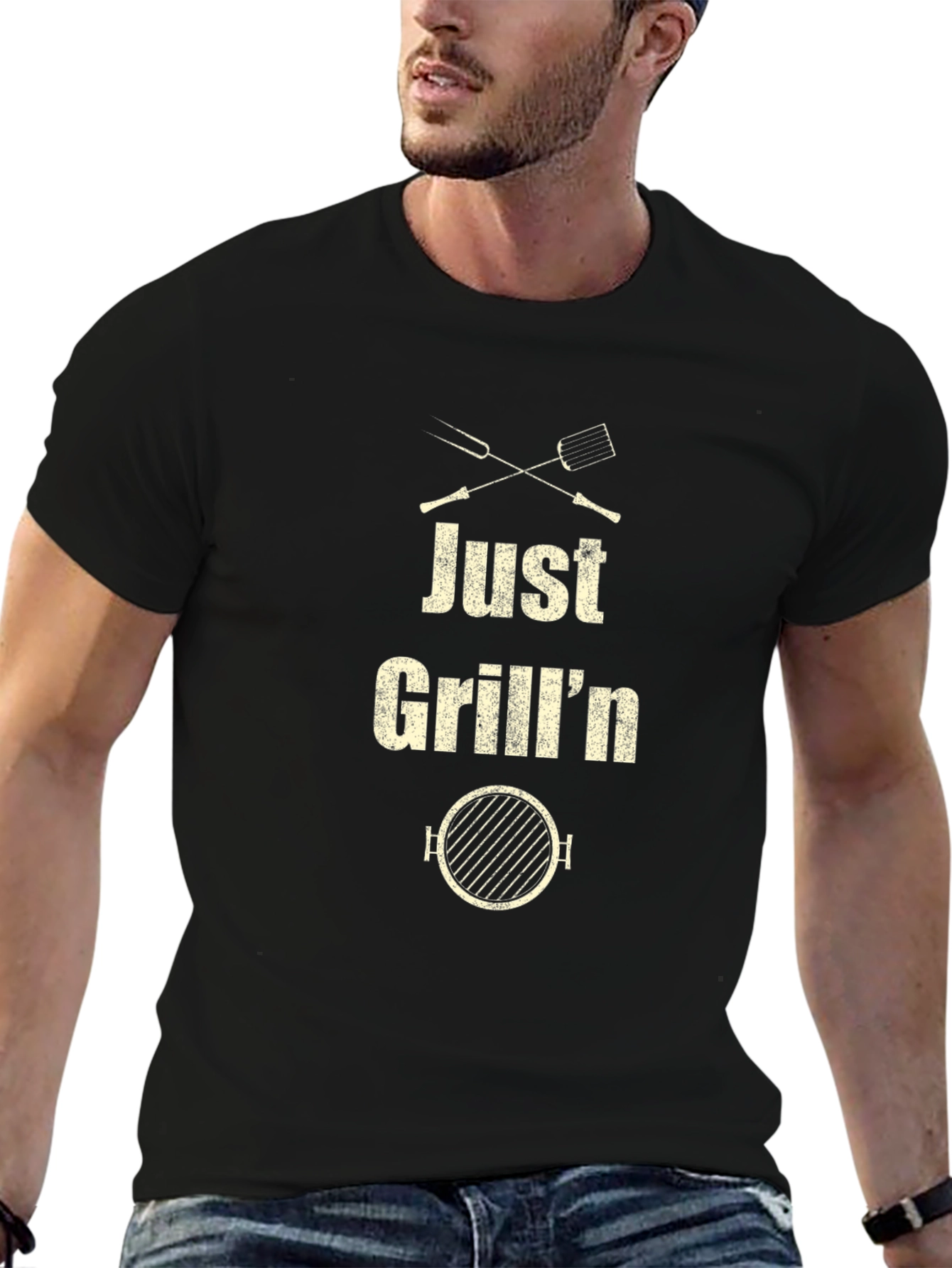 Just Grilln T-Shirt - BBQ Summer Fun