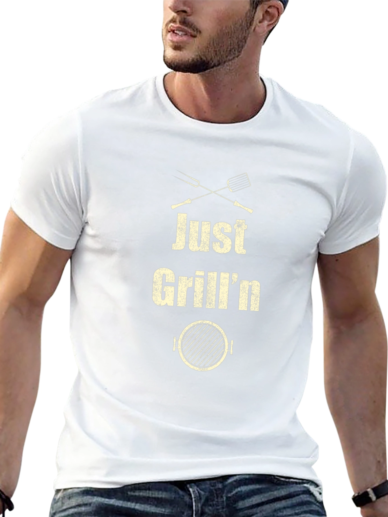 Just Grilln T-Shirt - BBQ Summer Fun