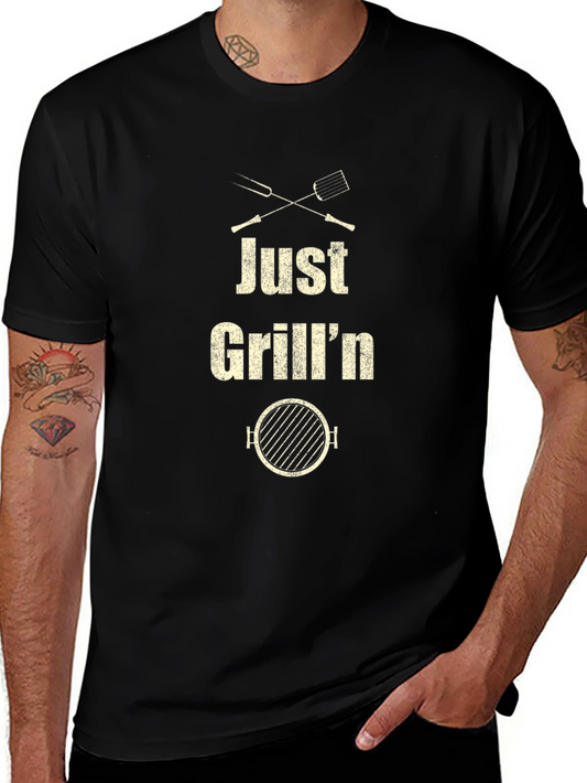 Just Grilln T-Shirt - BBQ Summer Fun
