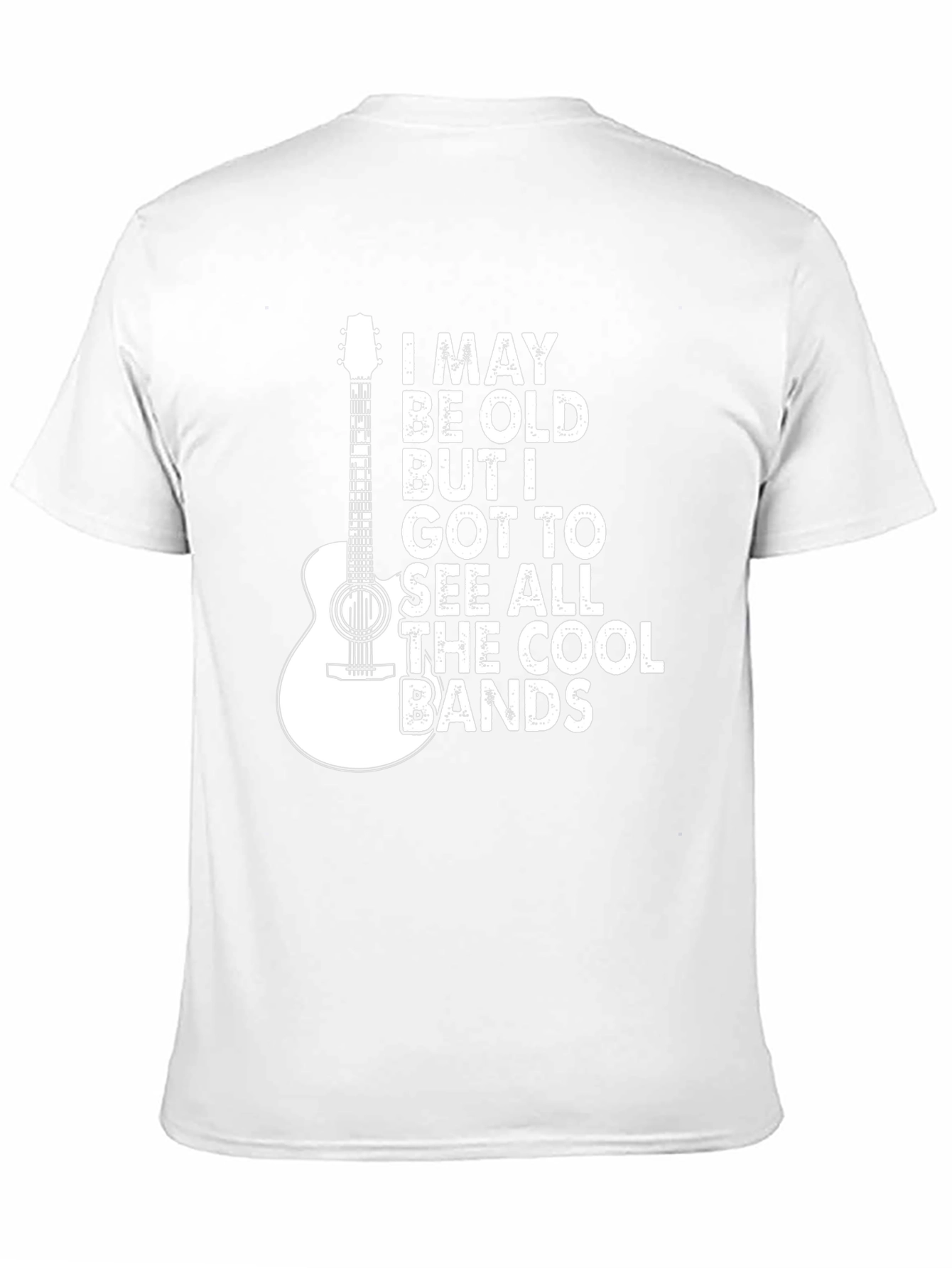 Cool Bands Guitar Graphic Tee