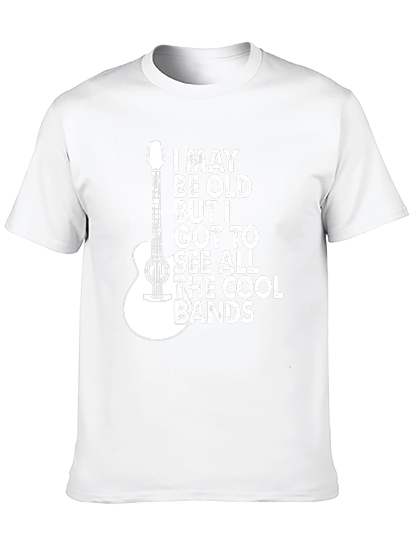 Cool Bands Guitar Graphic Tee