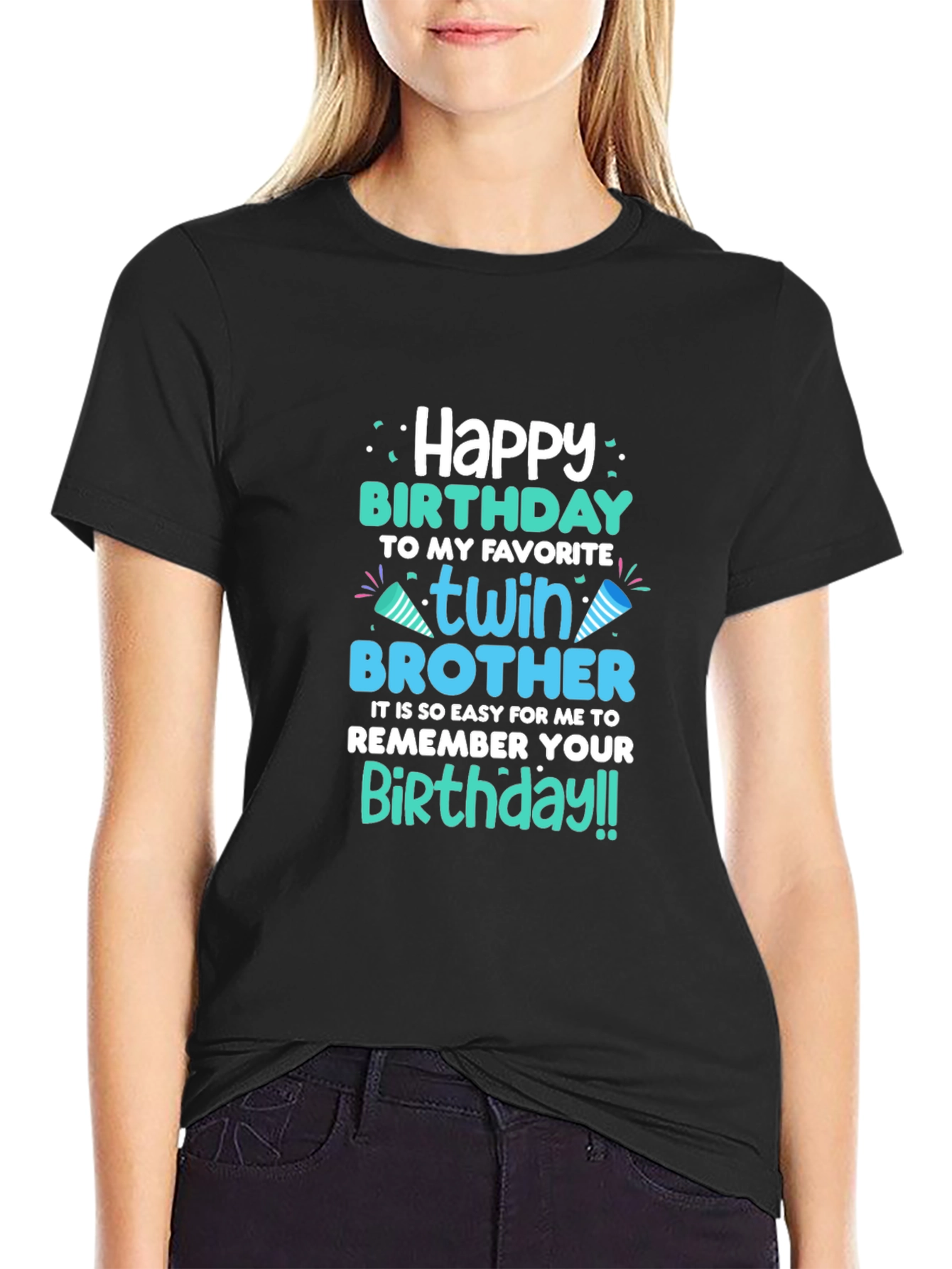 Twin Brother Birthday T-Shirt