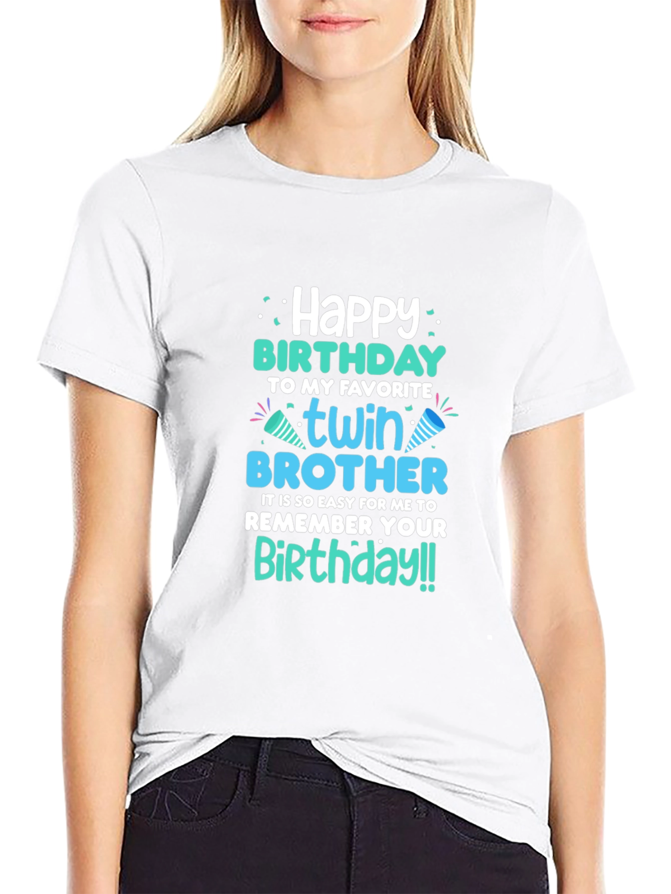 Twin Brother Birthday T-Shirt