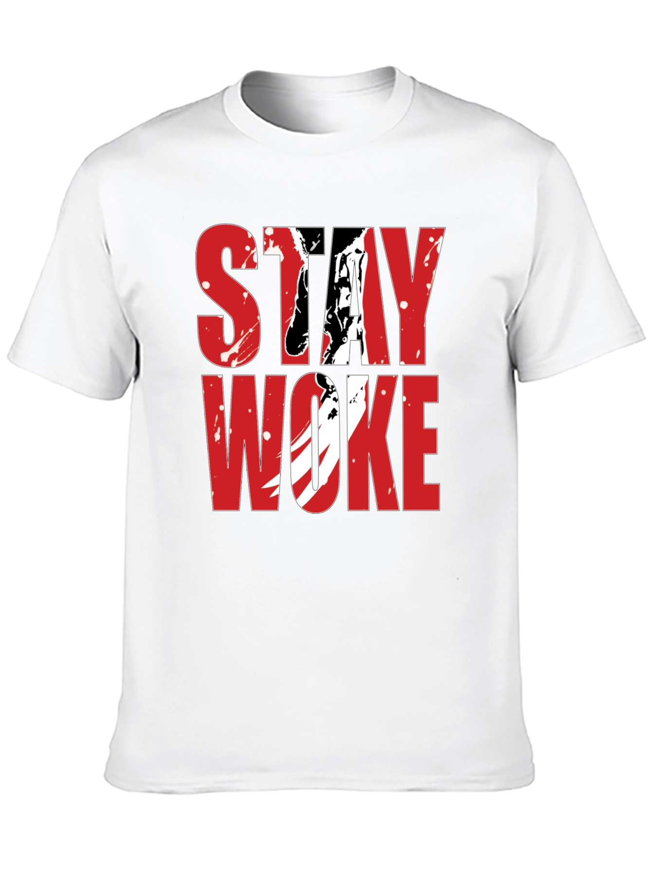 Stay Woke Graphic Tee - Bold Statement T-Shirt