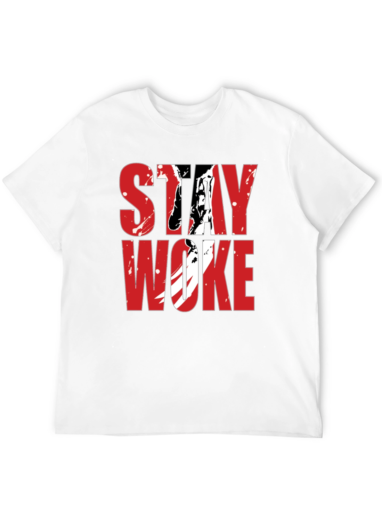 Stay Woke Graphic Tee - Bold Statement T-Shirt
