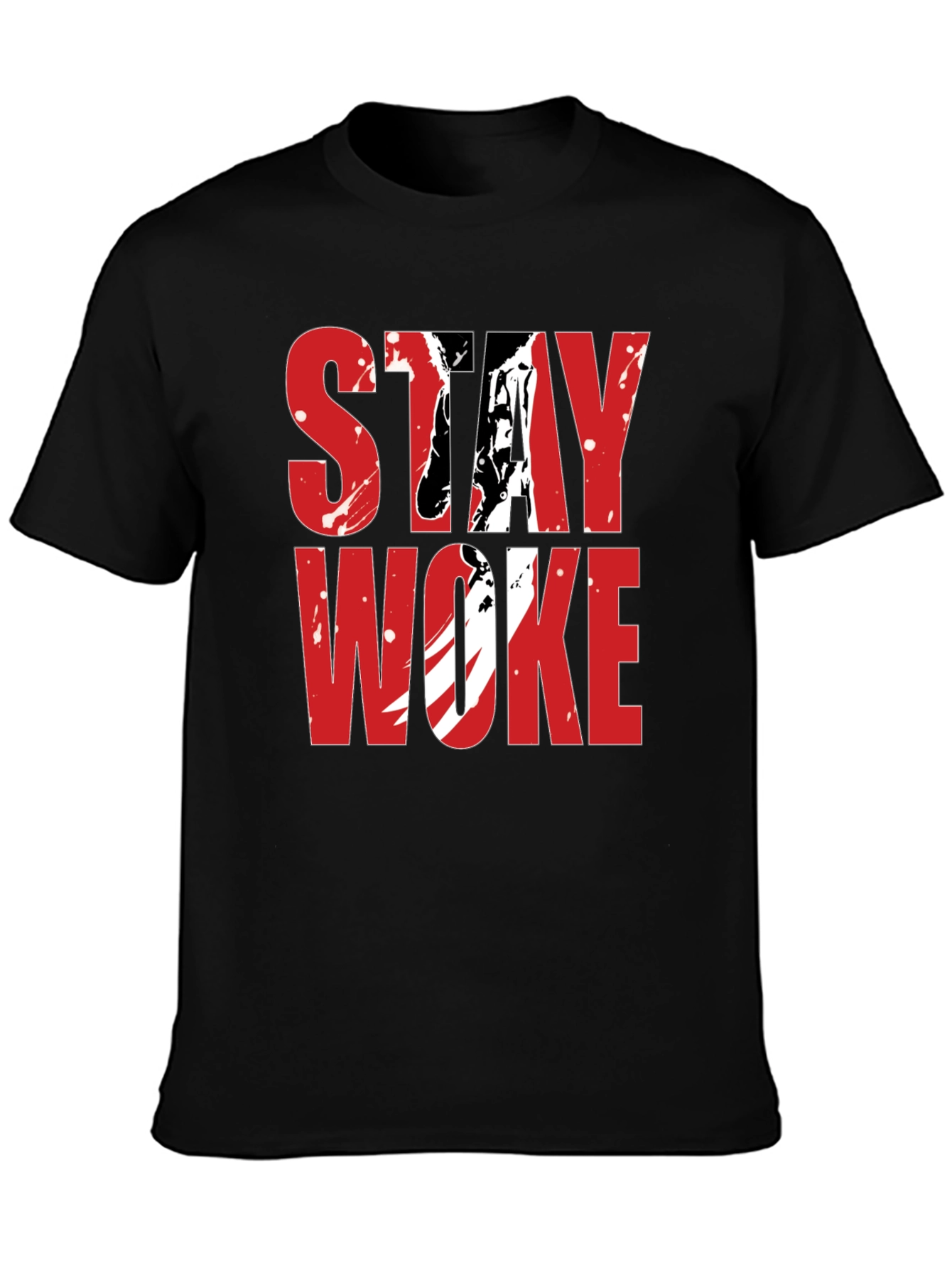 Stay Woke Graphic Tee - Bold Statement T-Shirt