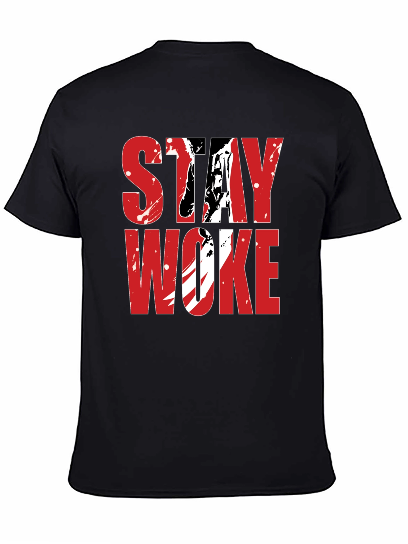 Stay Woke Graphic Tee - Bold Statement T-Shirt