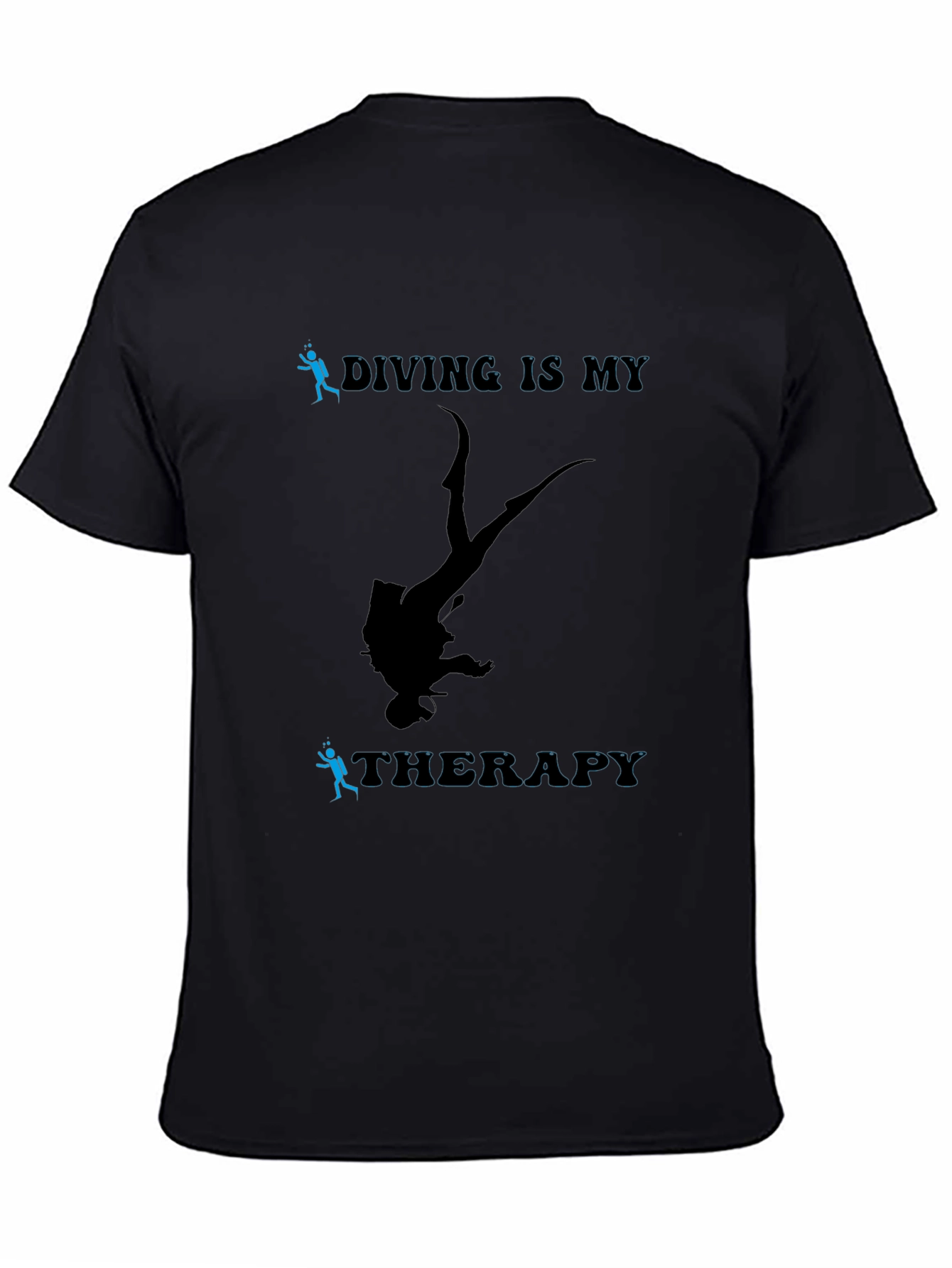 Diving is My Therapy - Graphic Tee
