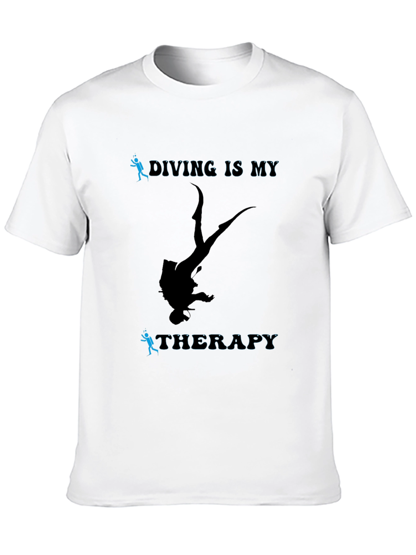 Diving is My Therapy - Graphic Tee
