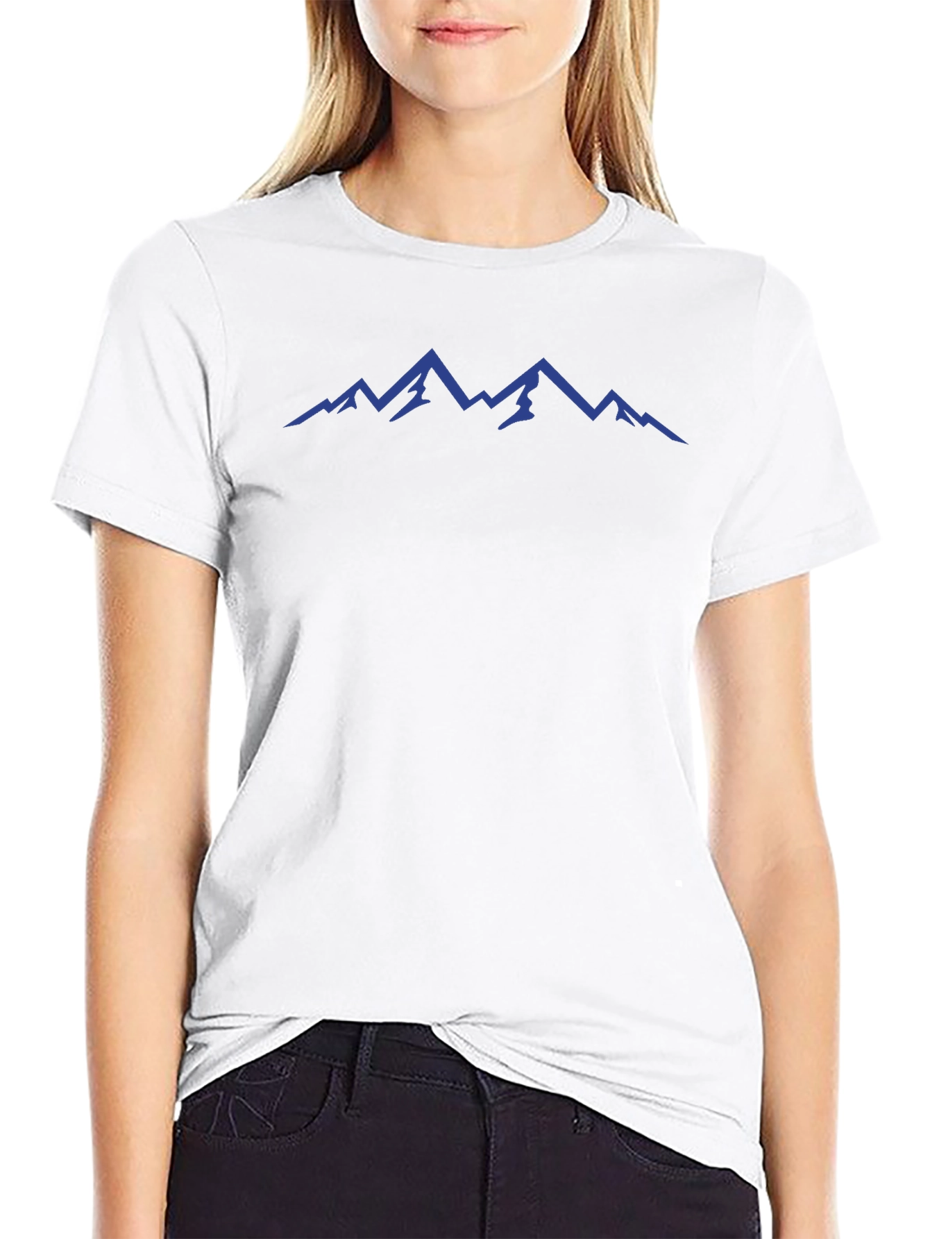 Mountain Peak Graphic T-Shirt - Relaxed Fit