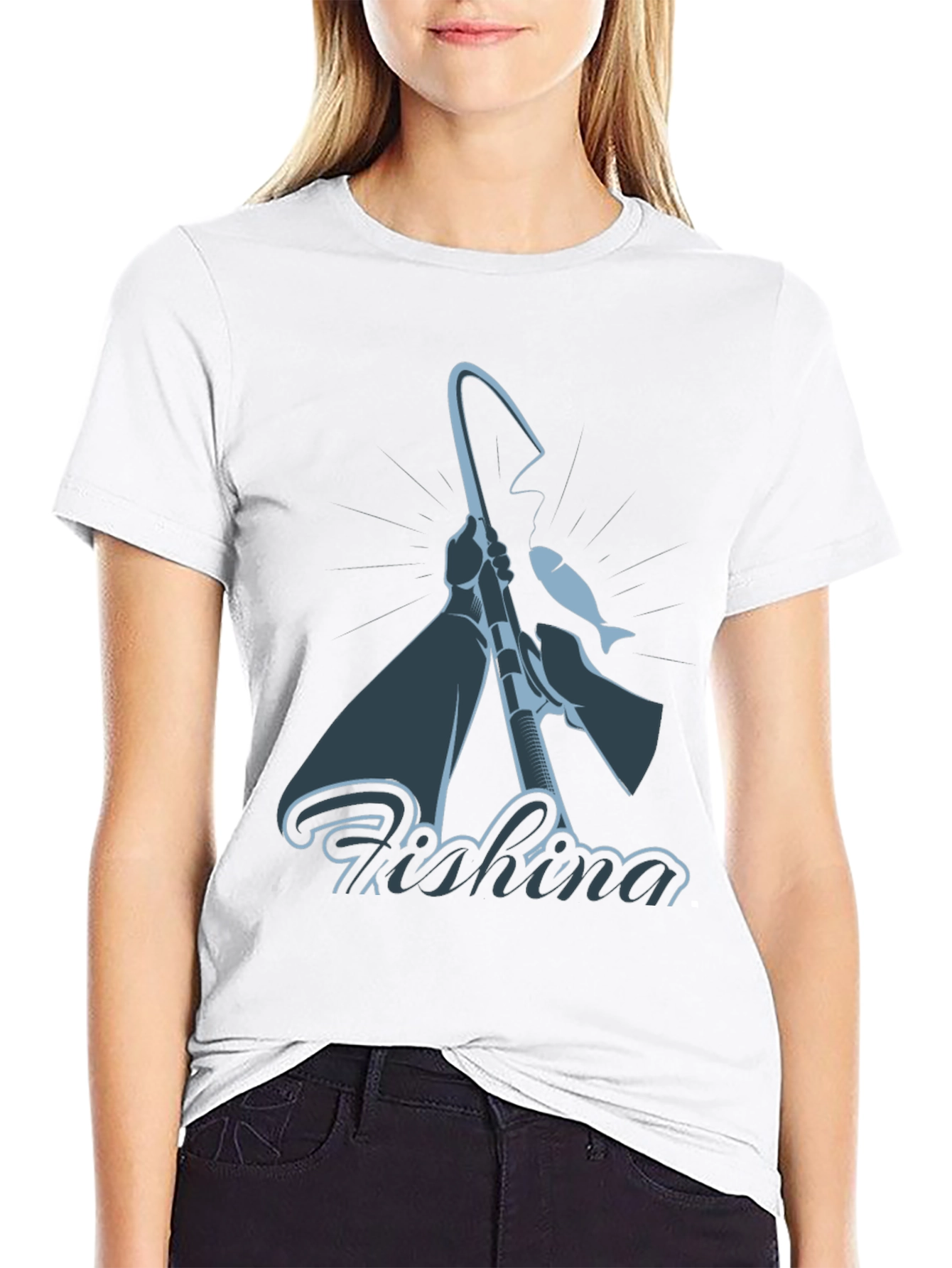 Fishing Graphic Tee - Angler Style