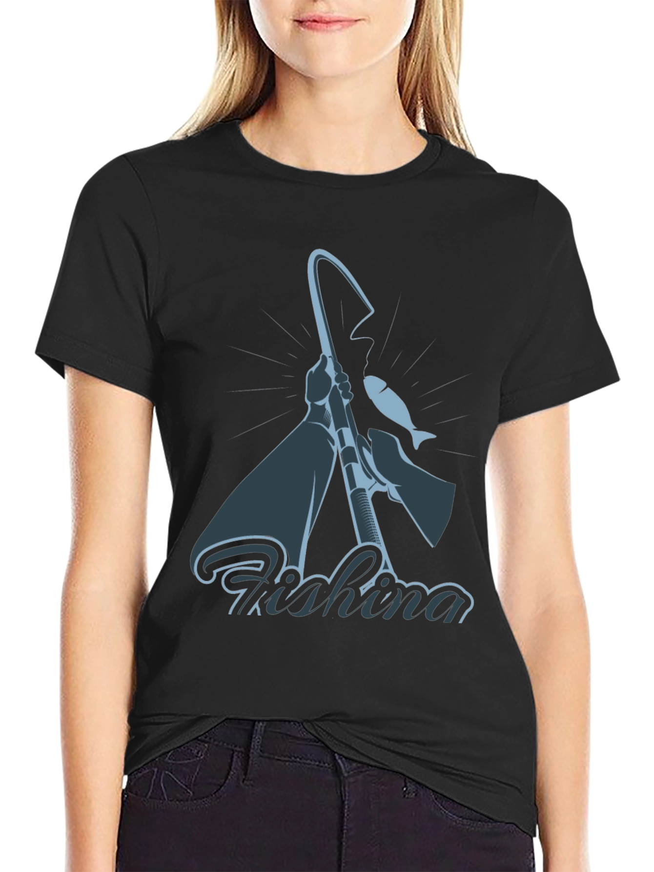 Fishing Graphic Tee - Angler Style