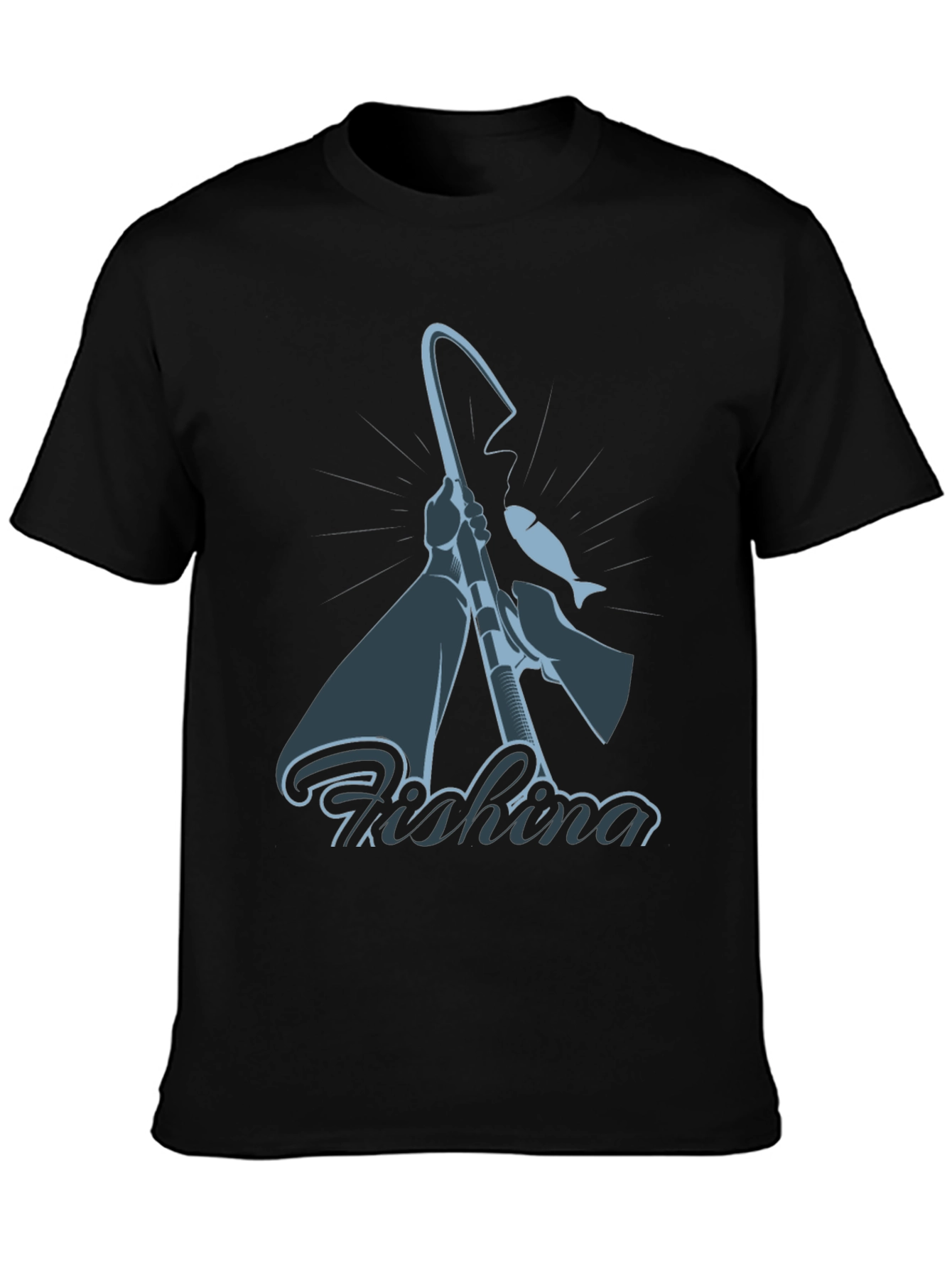 Fishing Graphic Tee - Angler Style