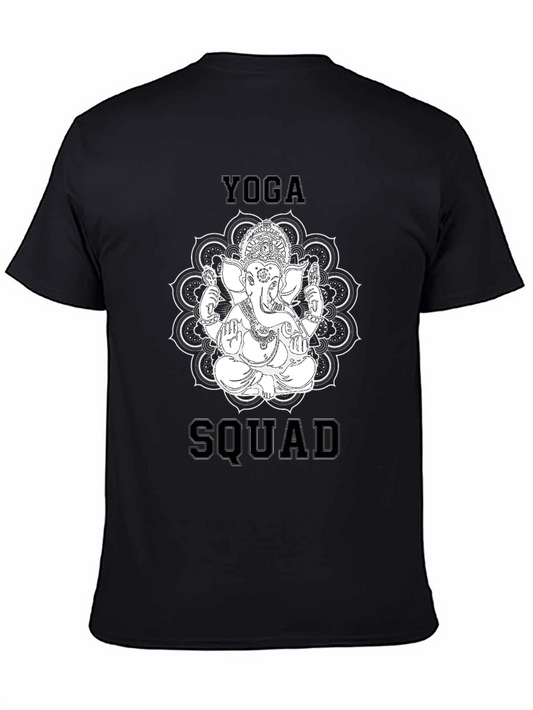 Yoga Squad Graphic T-Shirt - Black
