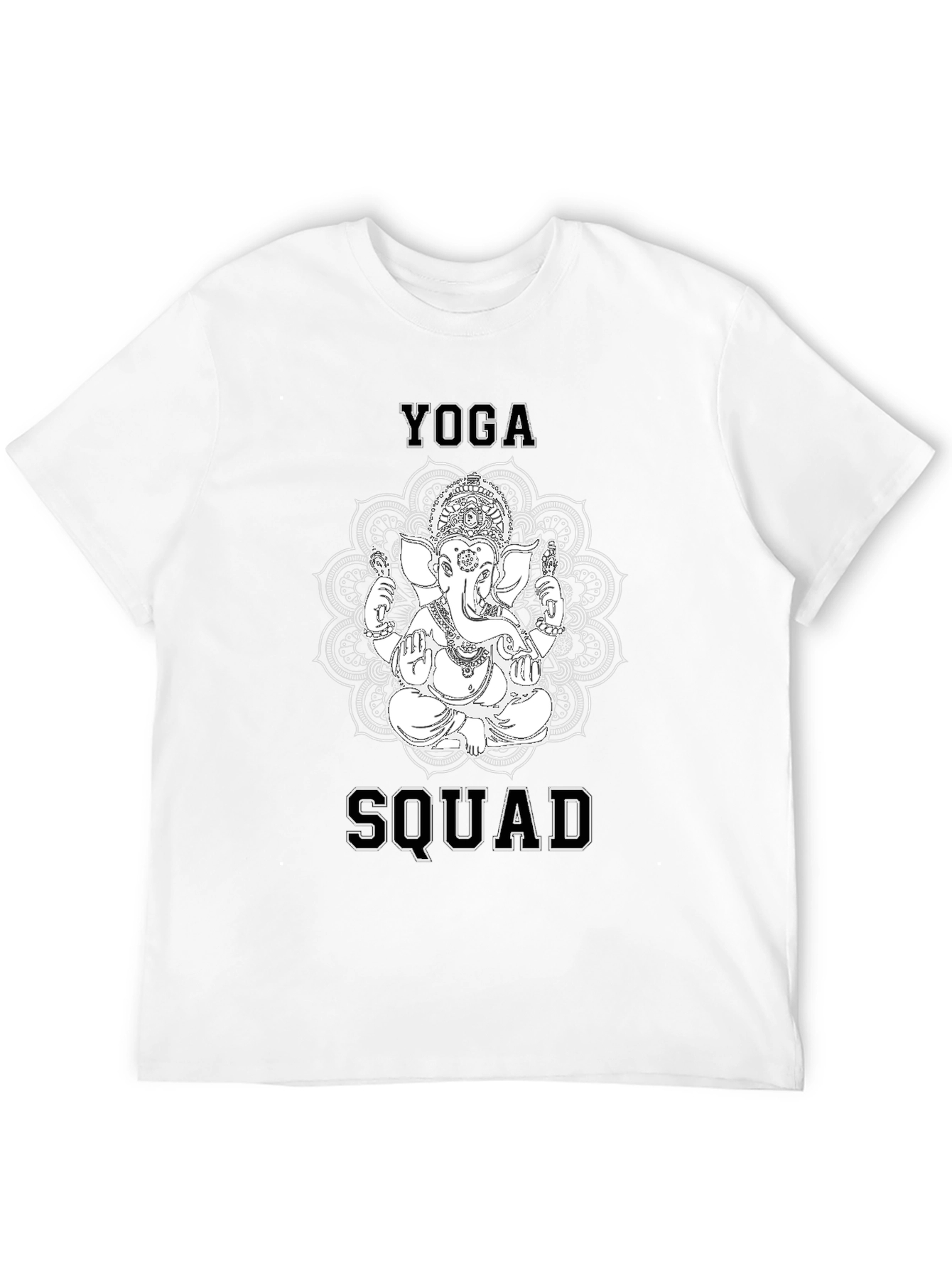 Yoga Squad Graphic T-Shirt - Black