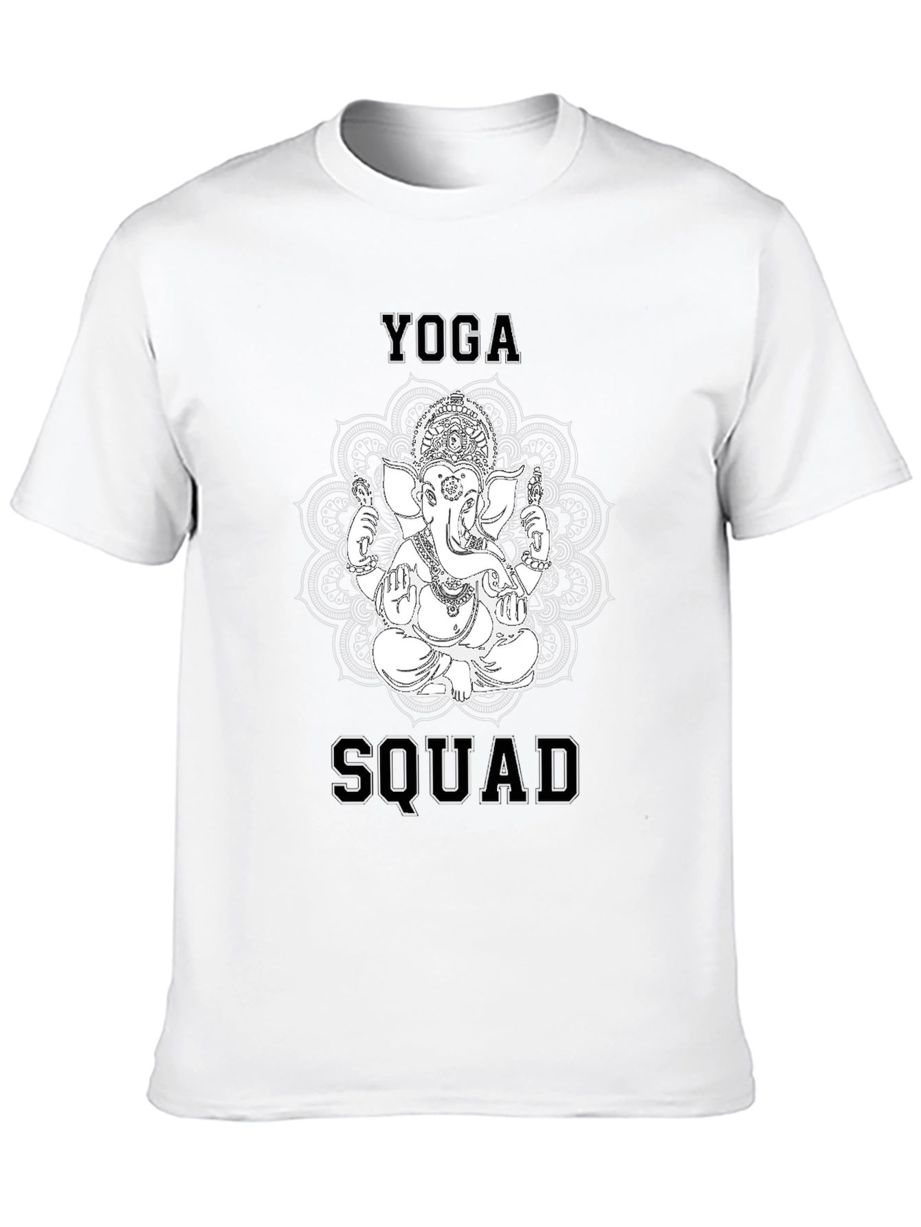 Yoga Squad Graphic T-Shirt - Black