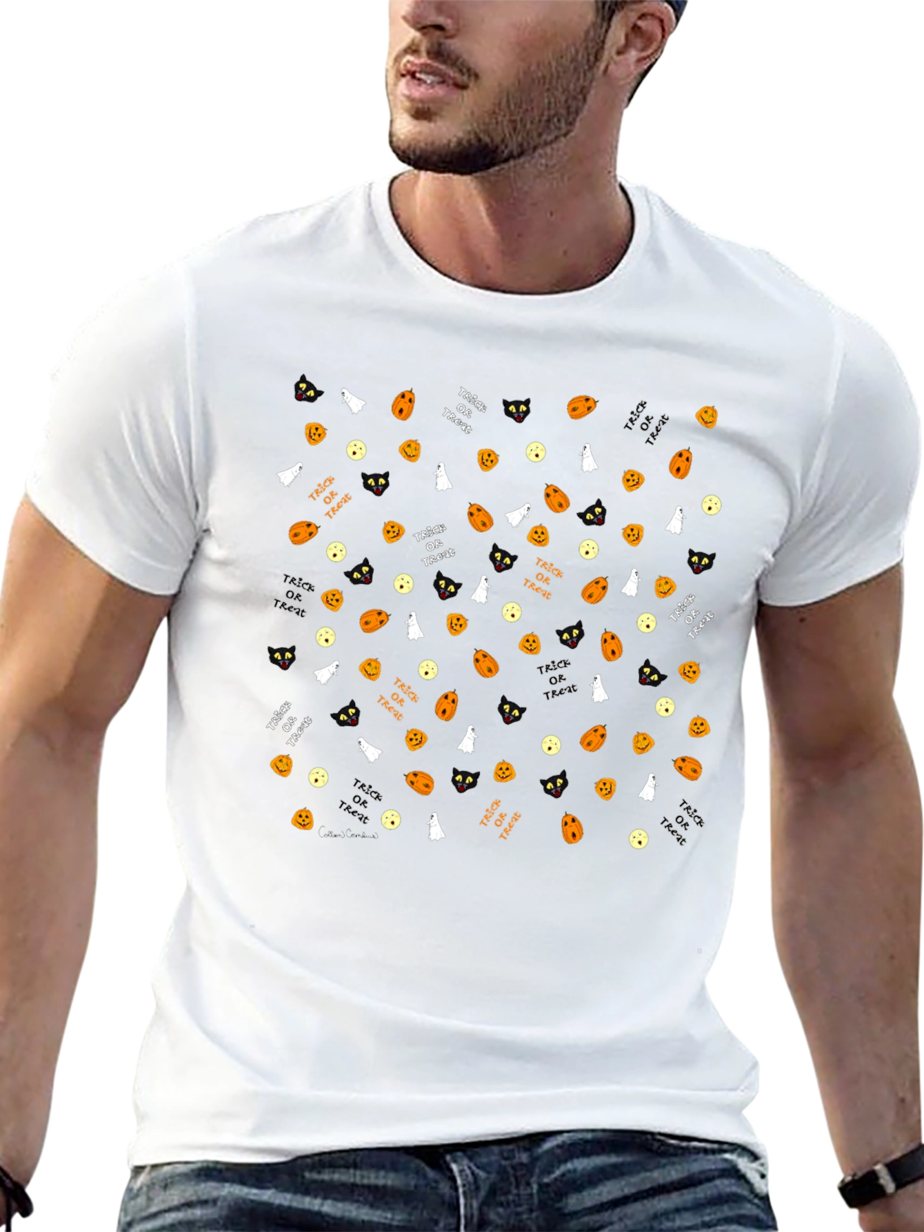 Halloween Pattern T-Shirt