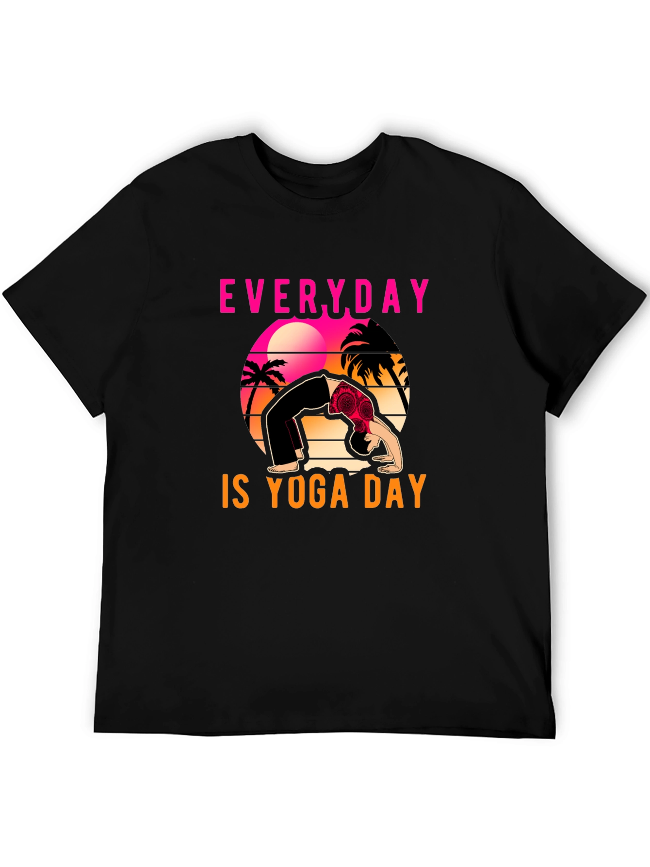 Everyday is Yoga Day Graphic Tee