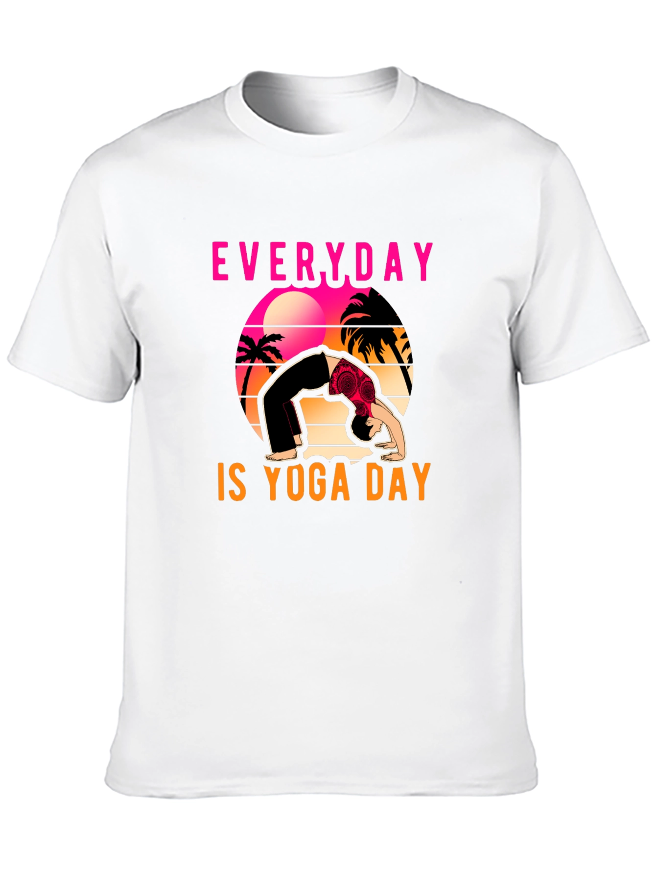 Everyday is Yoga Day Graphic Tee