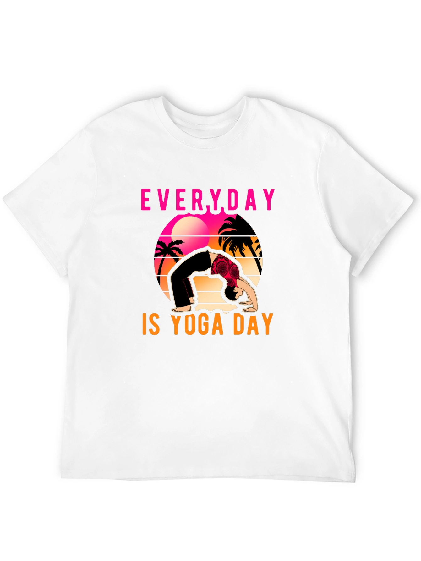 Everyday is Yoga Day Graphic Tee