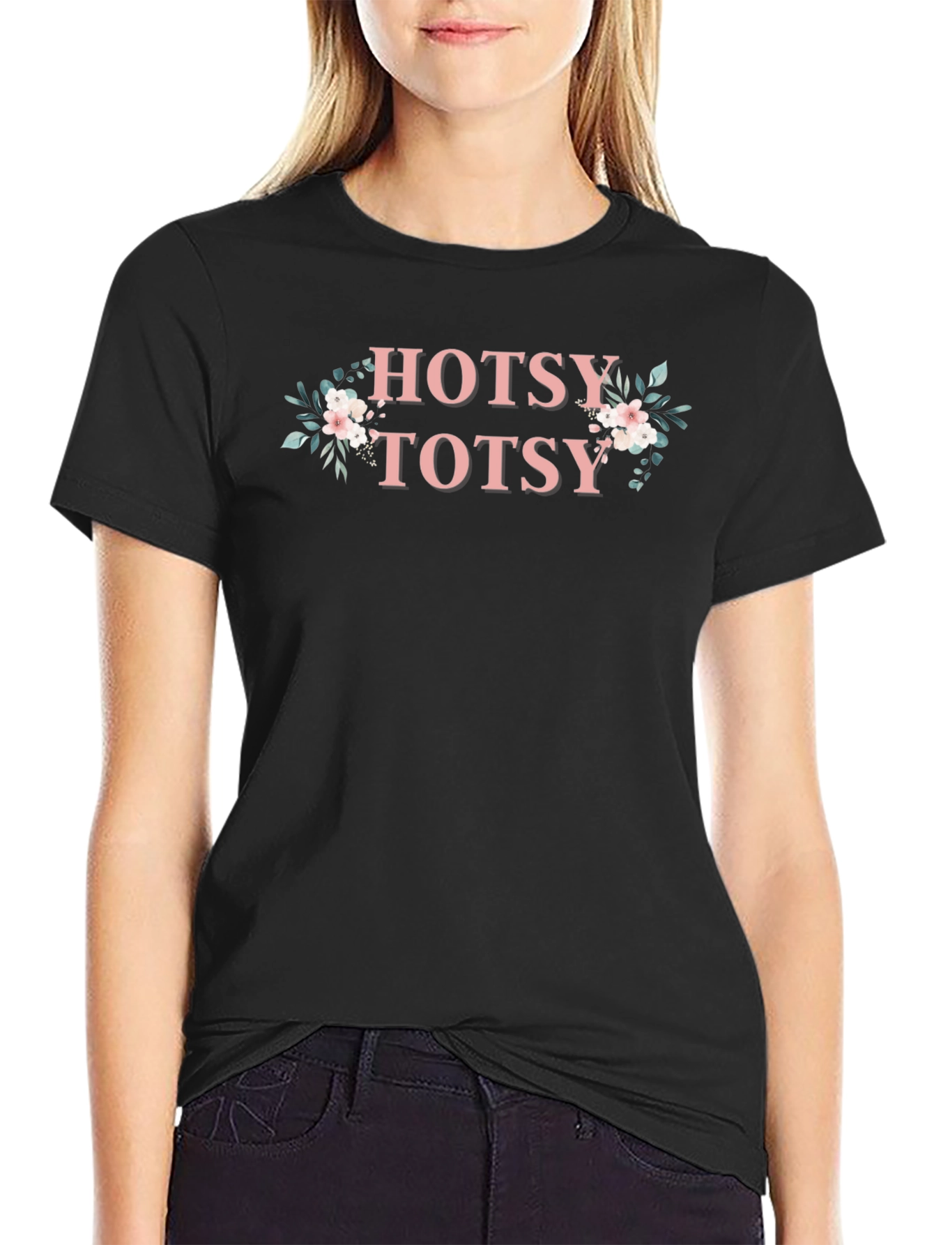 Hotsy Totsy Floral Graphic T-Shirt