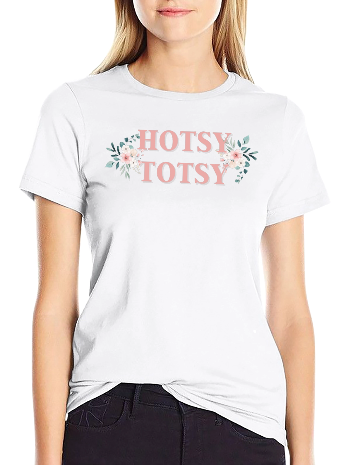 Hotsy Totsy Floral Graphic T-Shirt