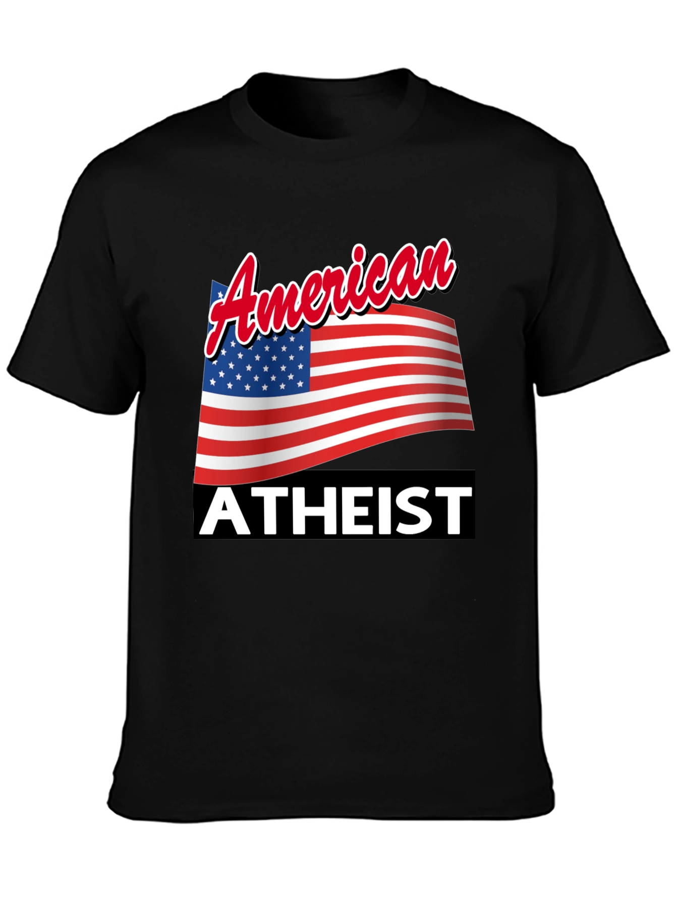 American Atheist T-Shirt Patriotic Pride