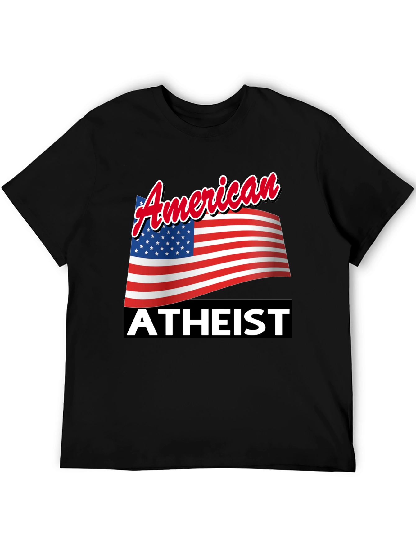 American Atheist T-Shirt Patriotic Pride