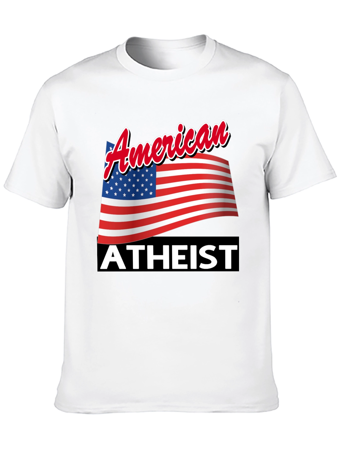 American Atheist T-Shirt Patriotic Pride