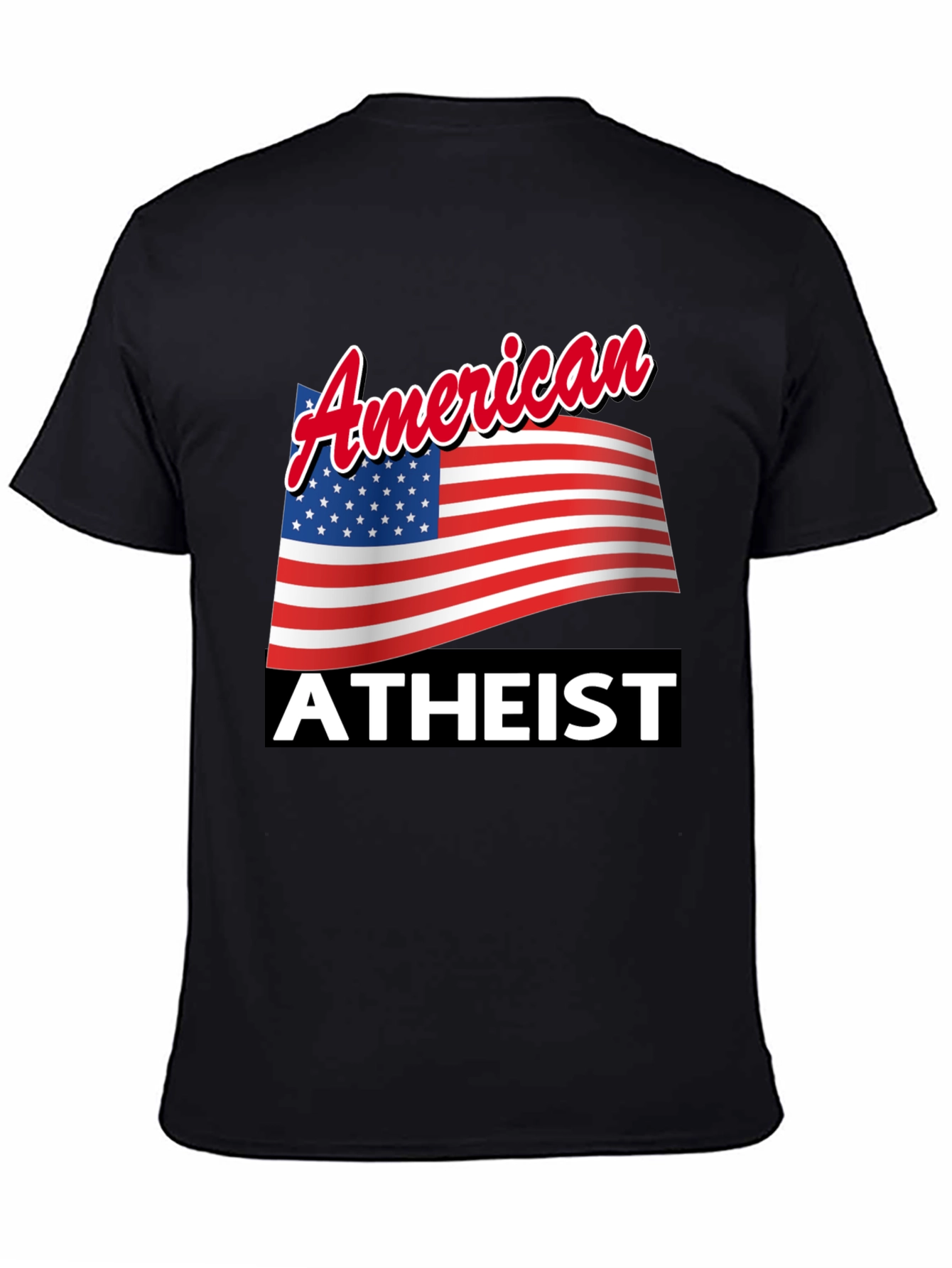 American Atheist T-Shirt Patriotic Pride