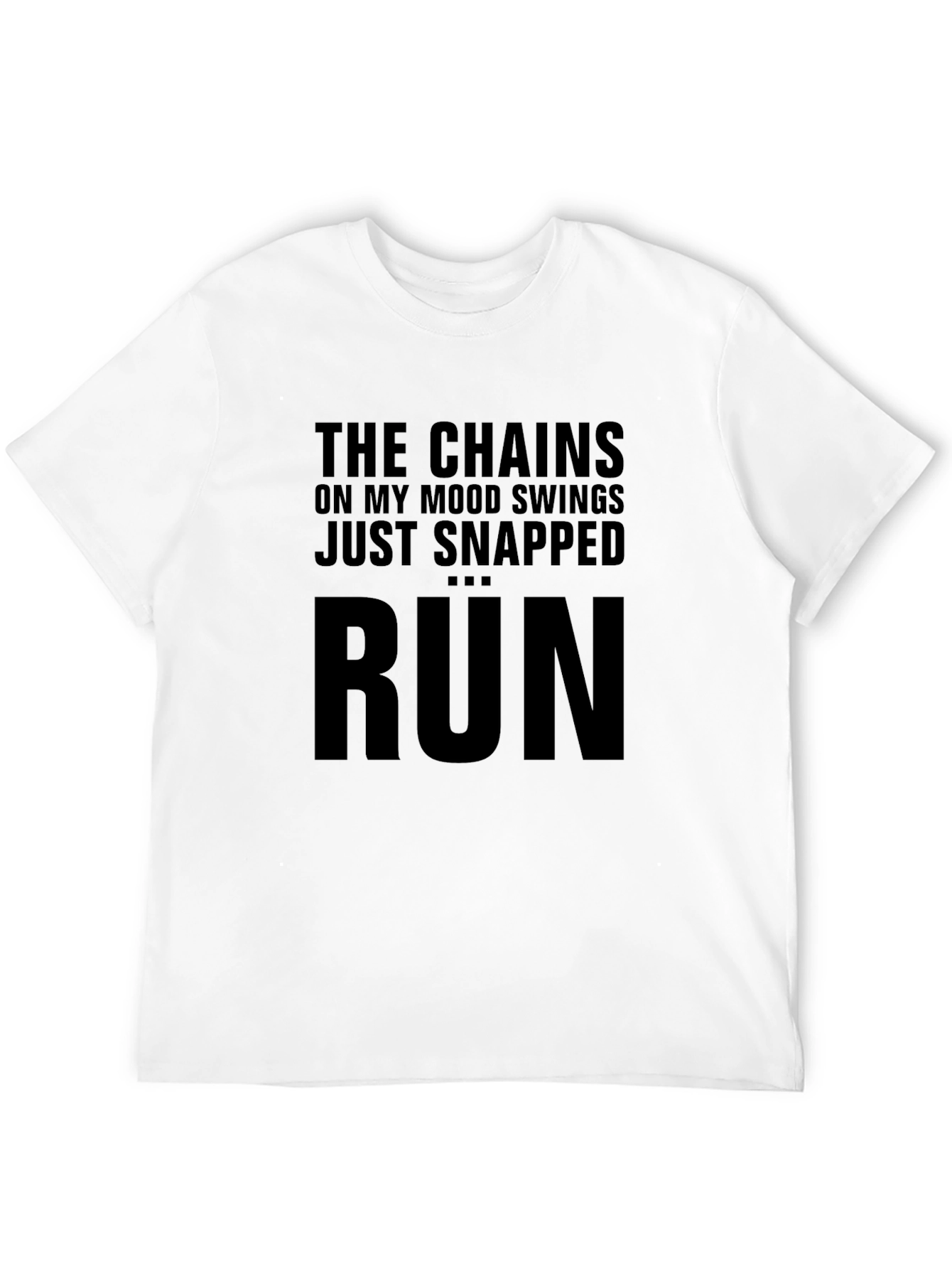 Mood Swing Chains Snapped Run Graphic T-Shirt