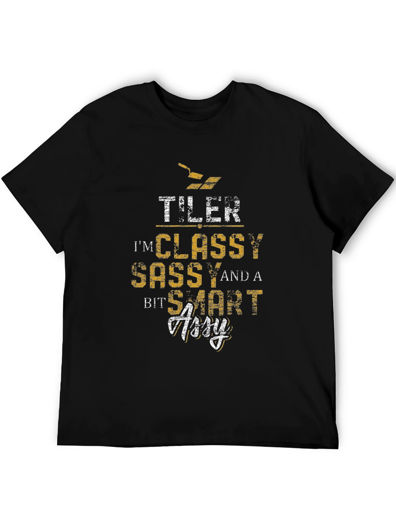 Tiler Classy Sassy Smart Assy Black T-Shirt