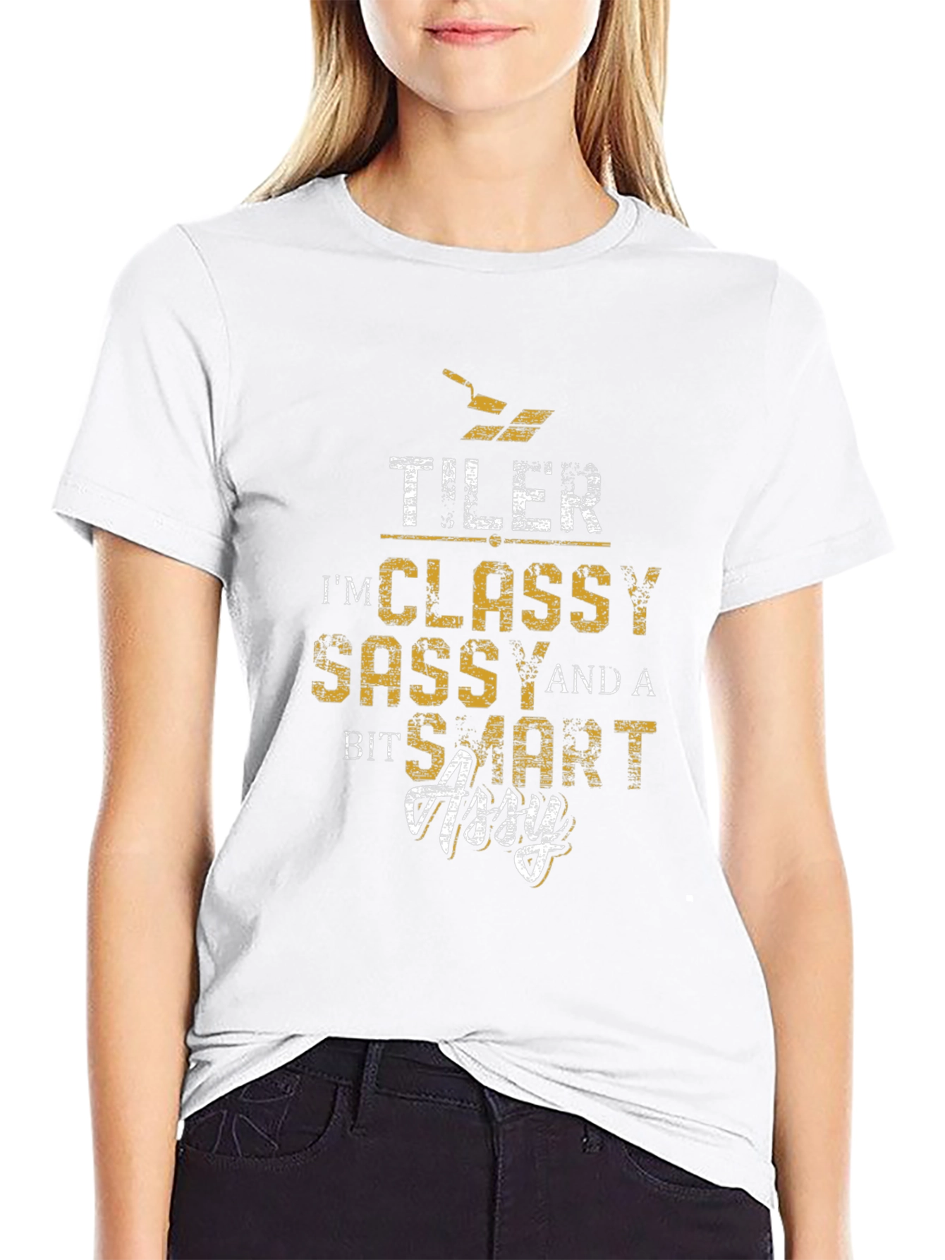 Tiler Classy Sassy Smart Assy Black T-Shirt