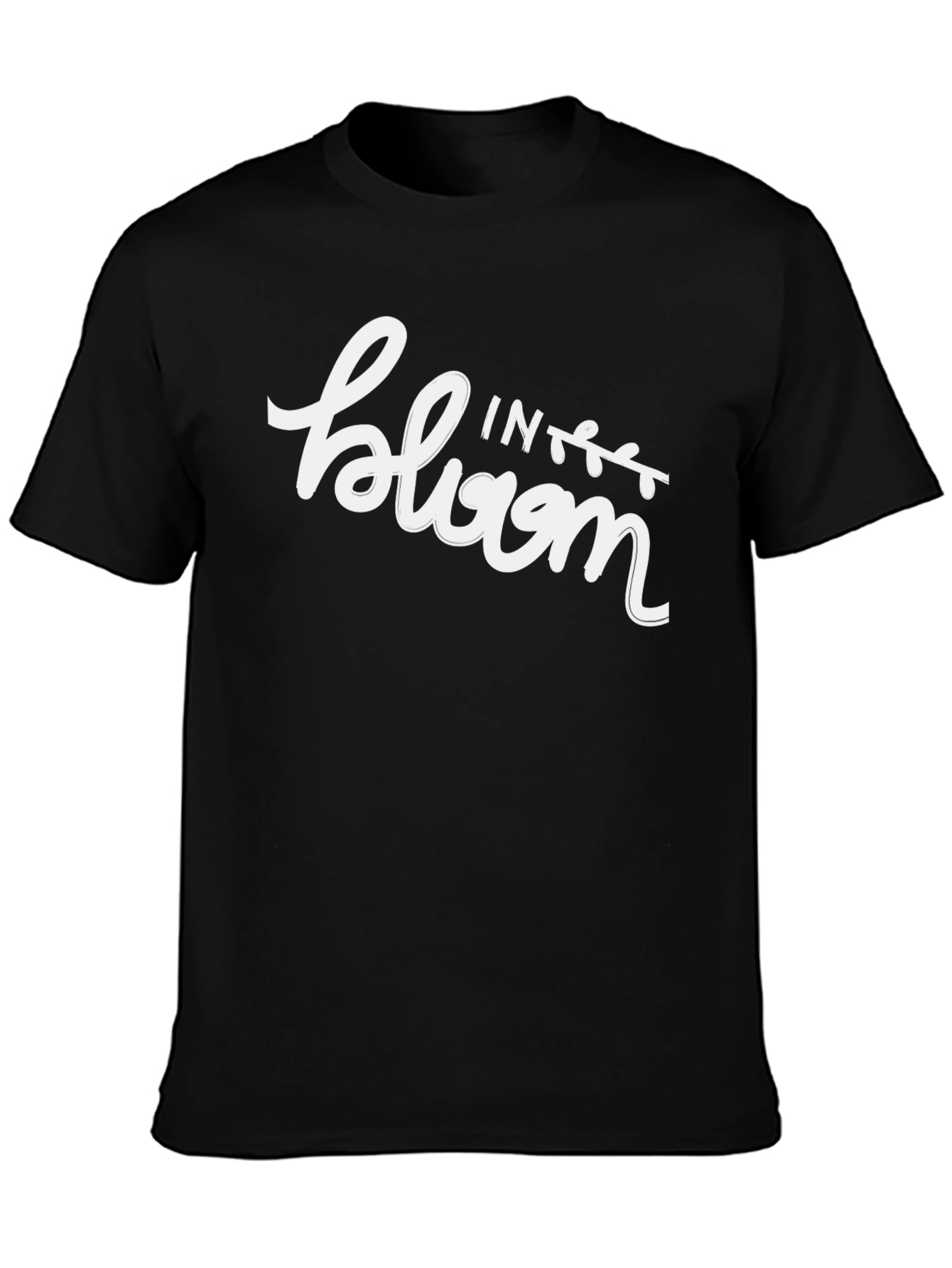 In Bloom Graphic Tee - Black