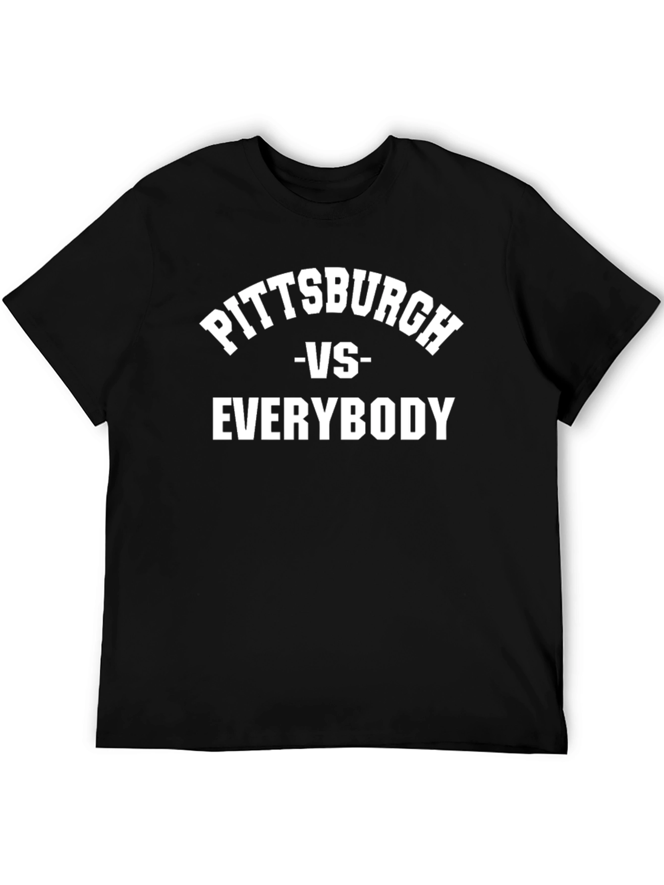 Pittsburgh VS Everybody Black T-Shirt