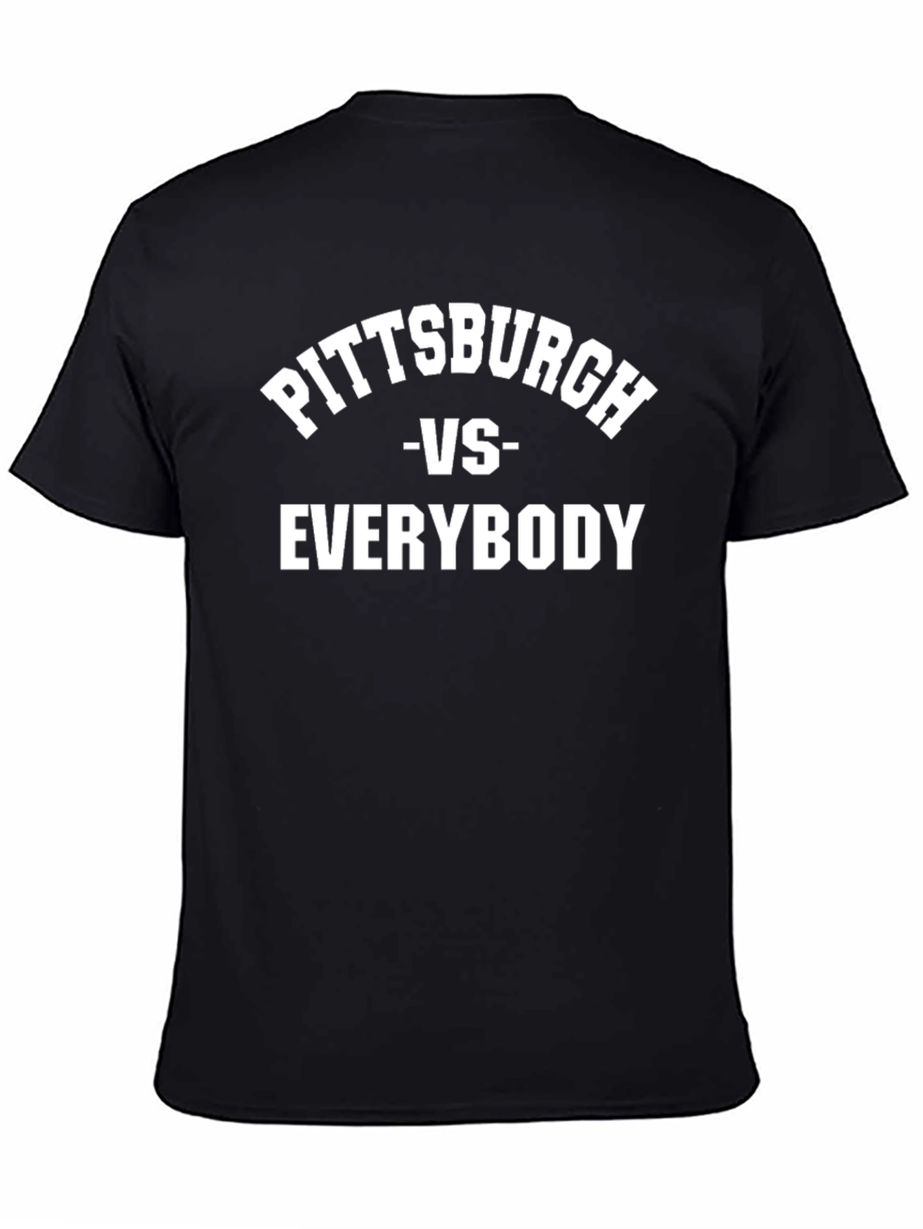 Pittsburgh VS Everybody Black T-Shirt