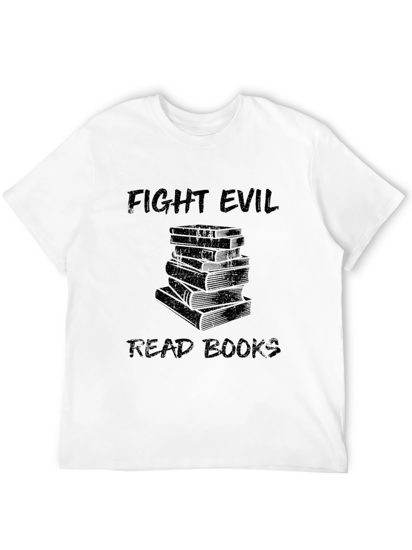 Fight Evil Read Books Graphic Tee