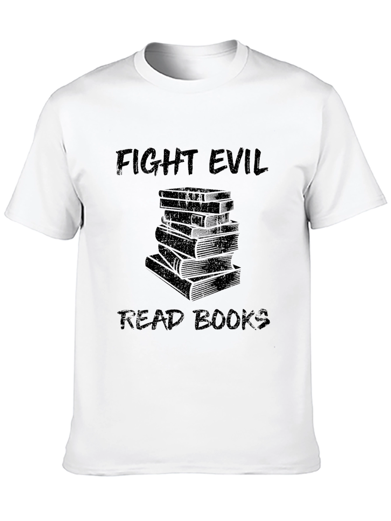 Fight Evil Read Books Graphic Tee
