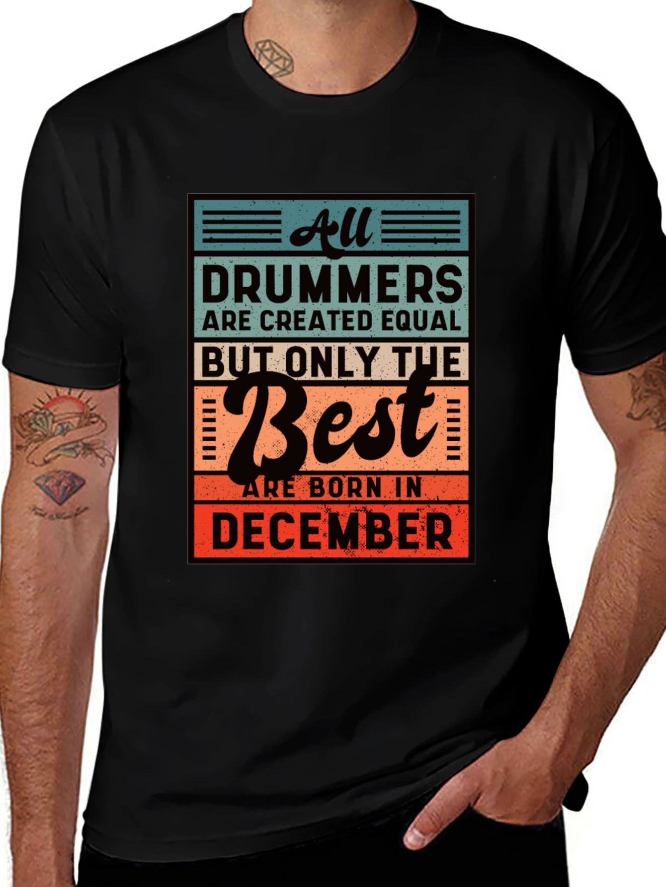 All Drummers Are Created Equal T-Shirt