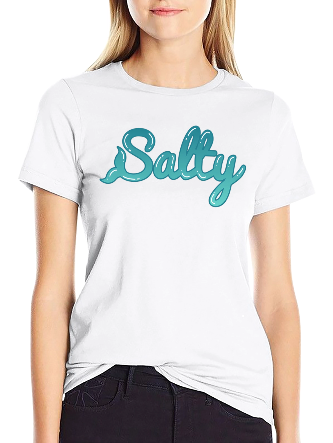Salty Graphic Tee -  Cool Casual T-Shirt