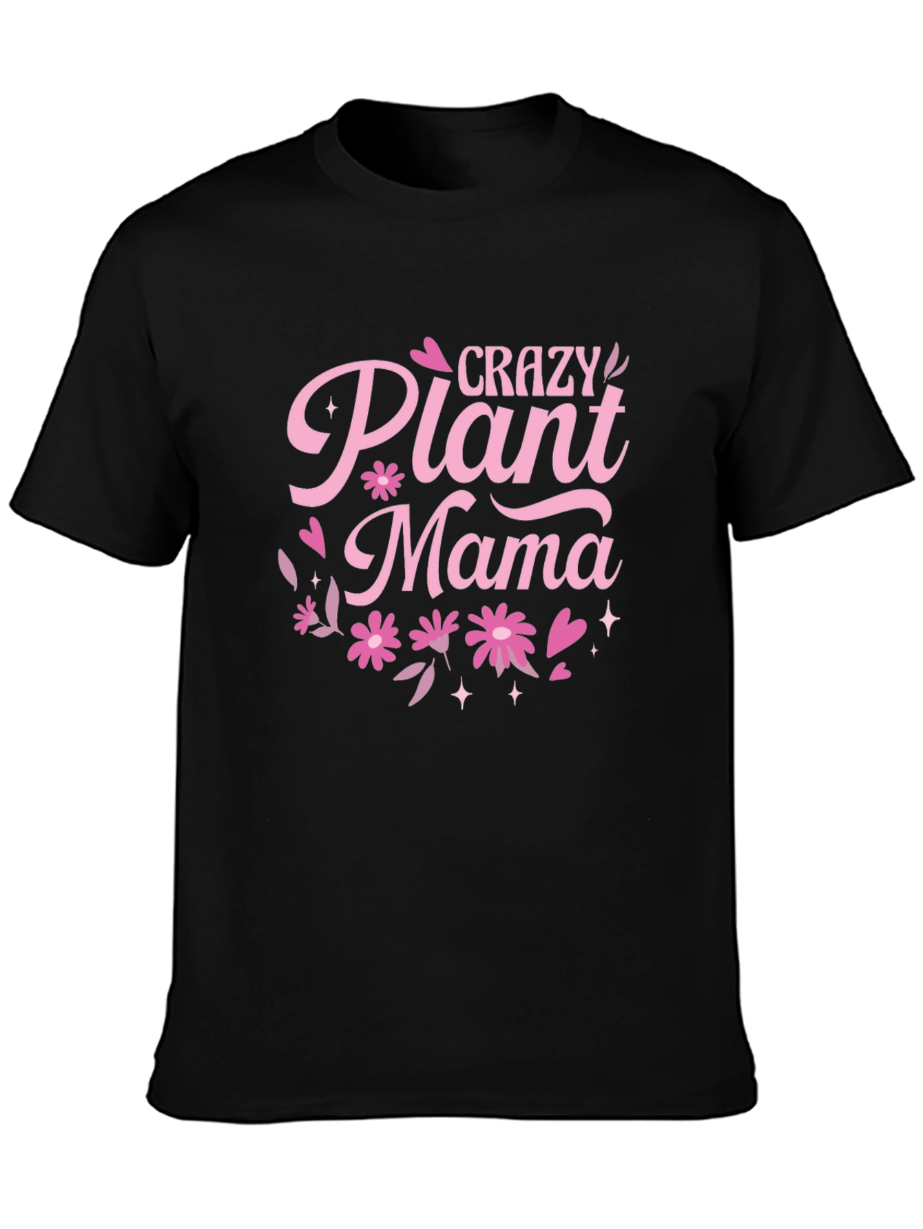 Crazy Plant Mama Graphic T-Shirt
