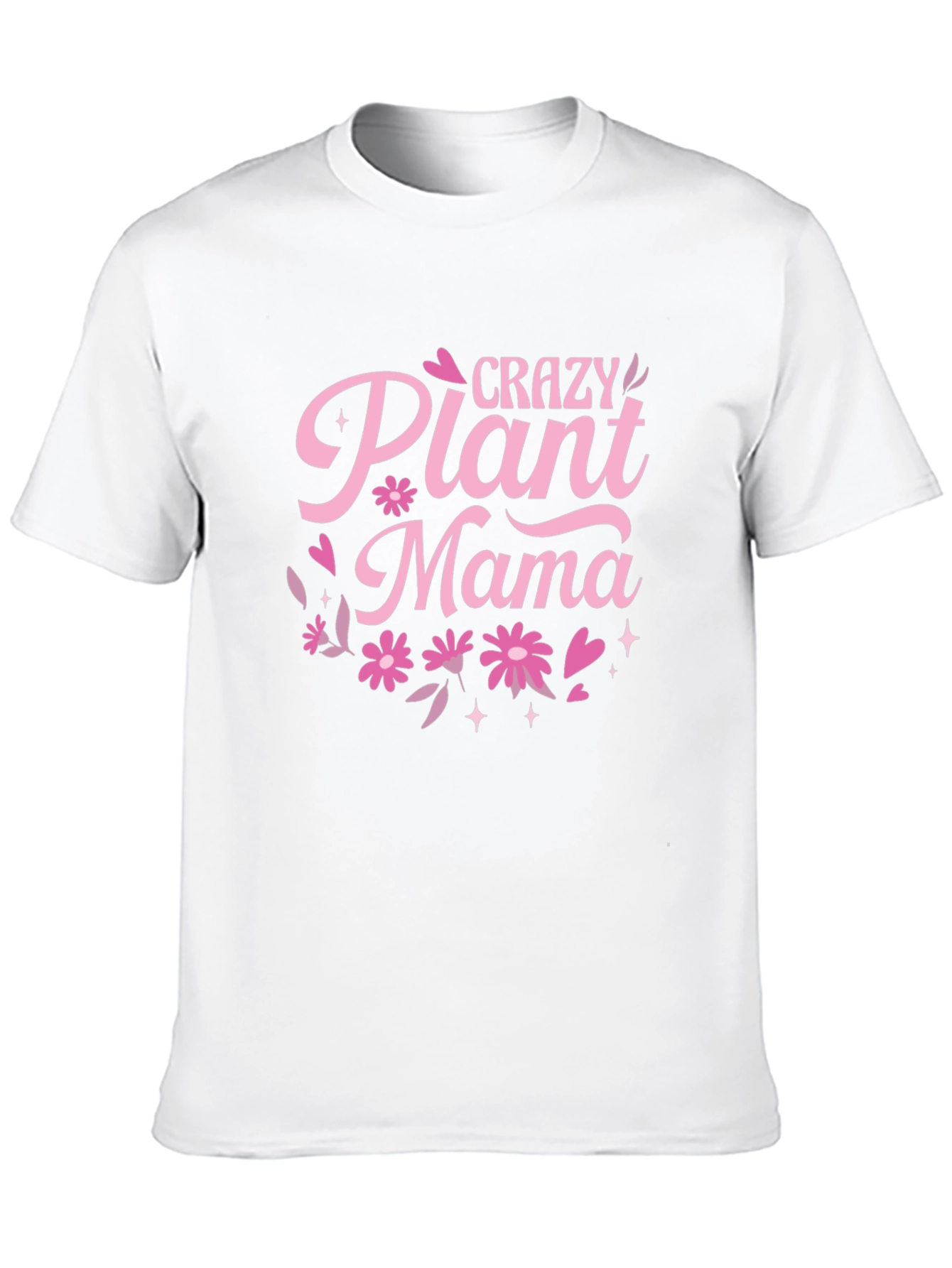Crazy Plant Mama Graphic T-Shirt