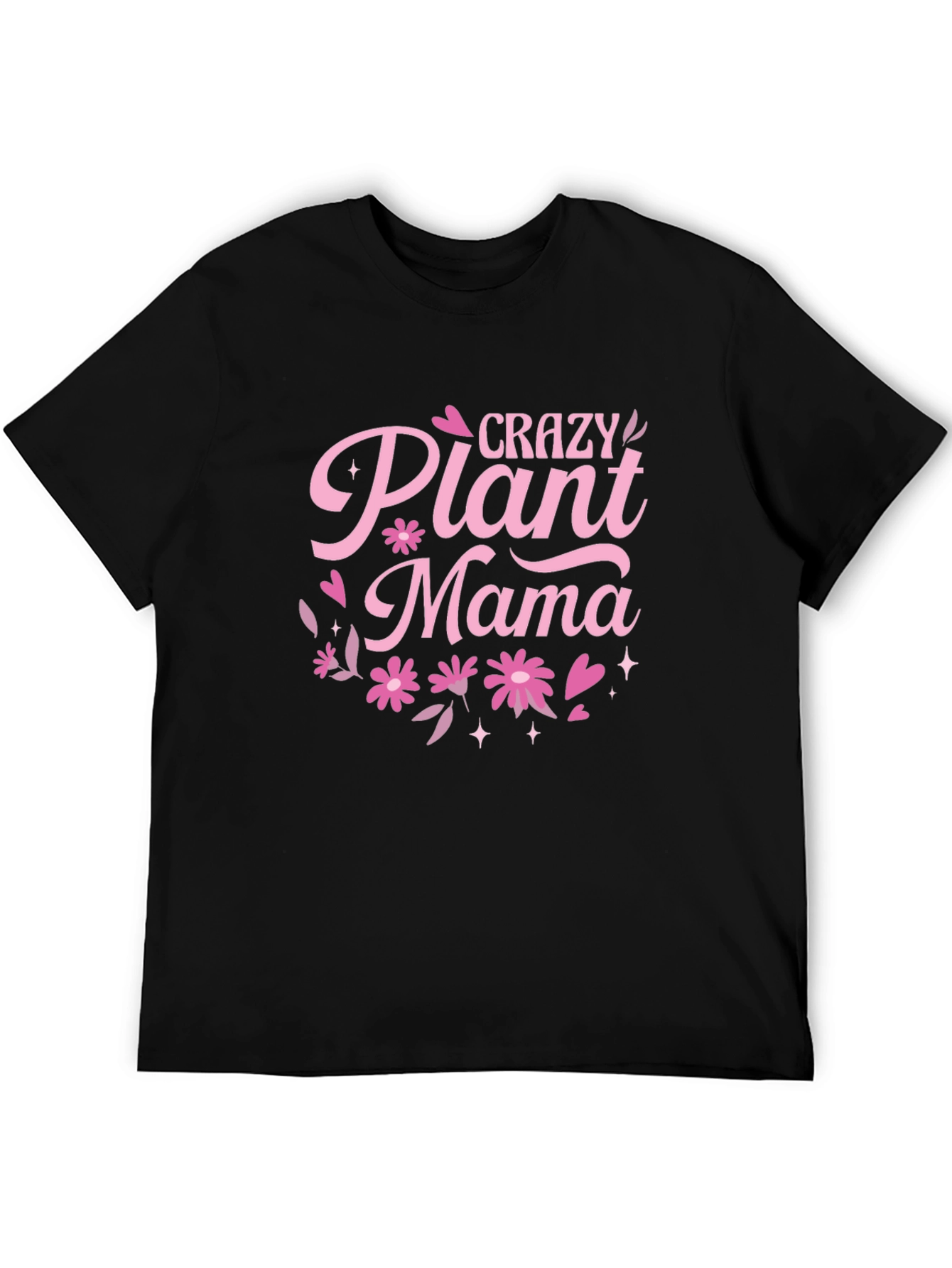 Crazy Plant Mama Graphic T-Shirt