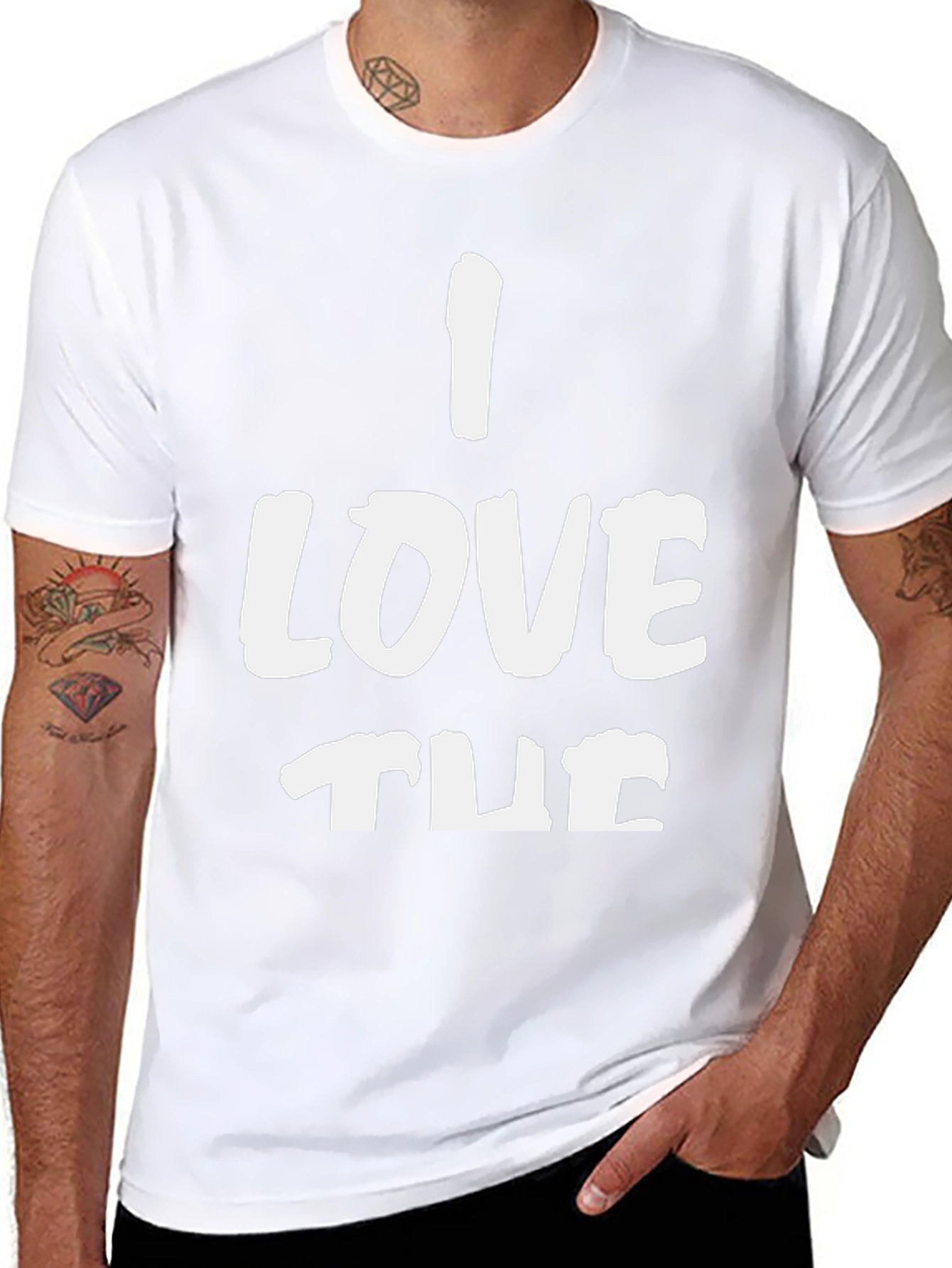 I Love TUC Black Tee Shirt